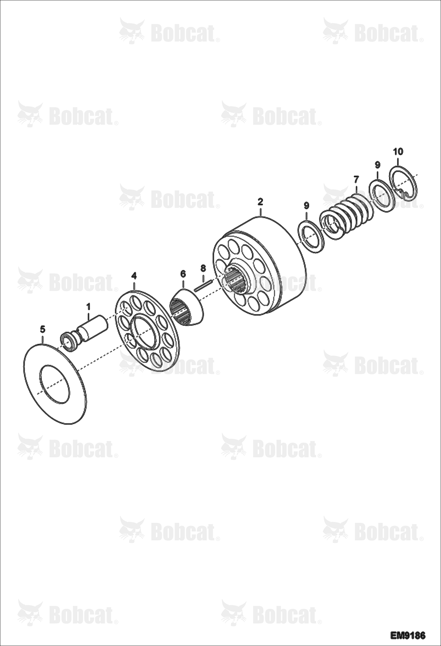 Hydraulic Pump (Rotary Group)