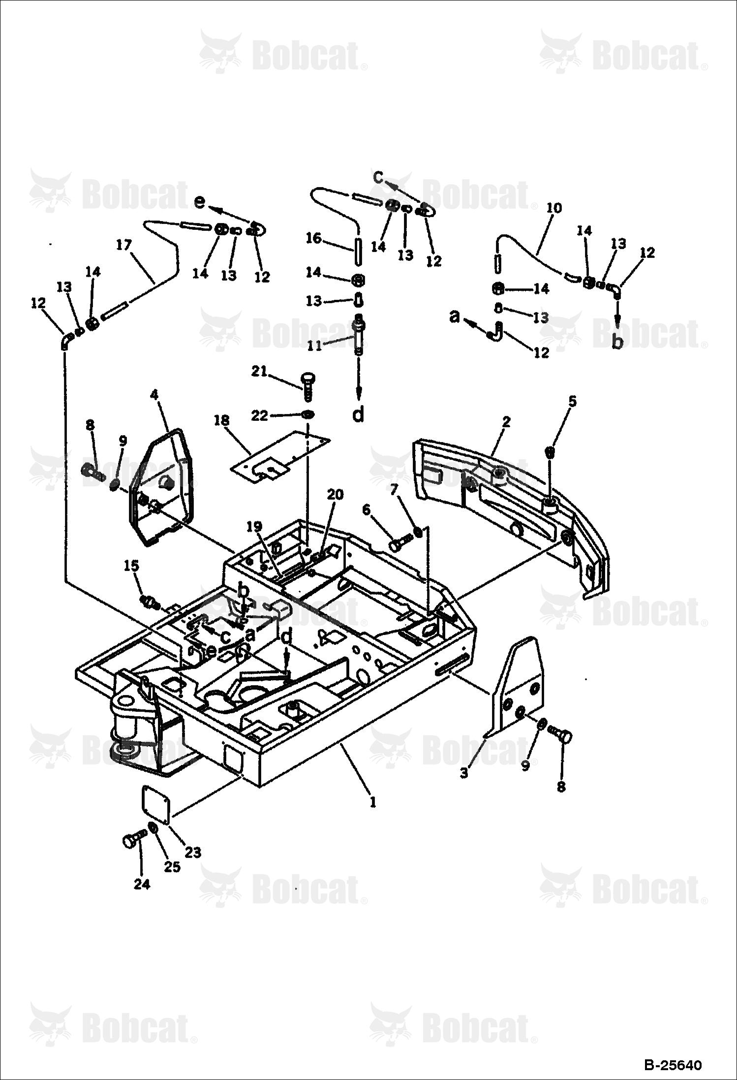 Revolving Frame (Komatsu S/N 13025 & Above)