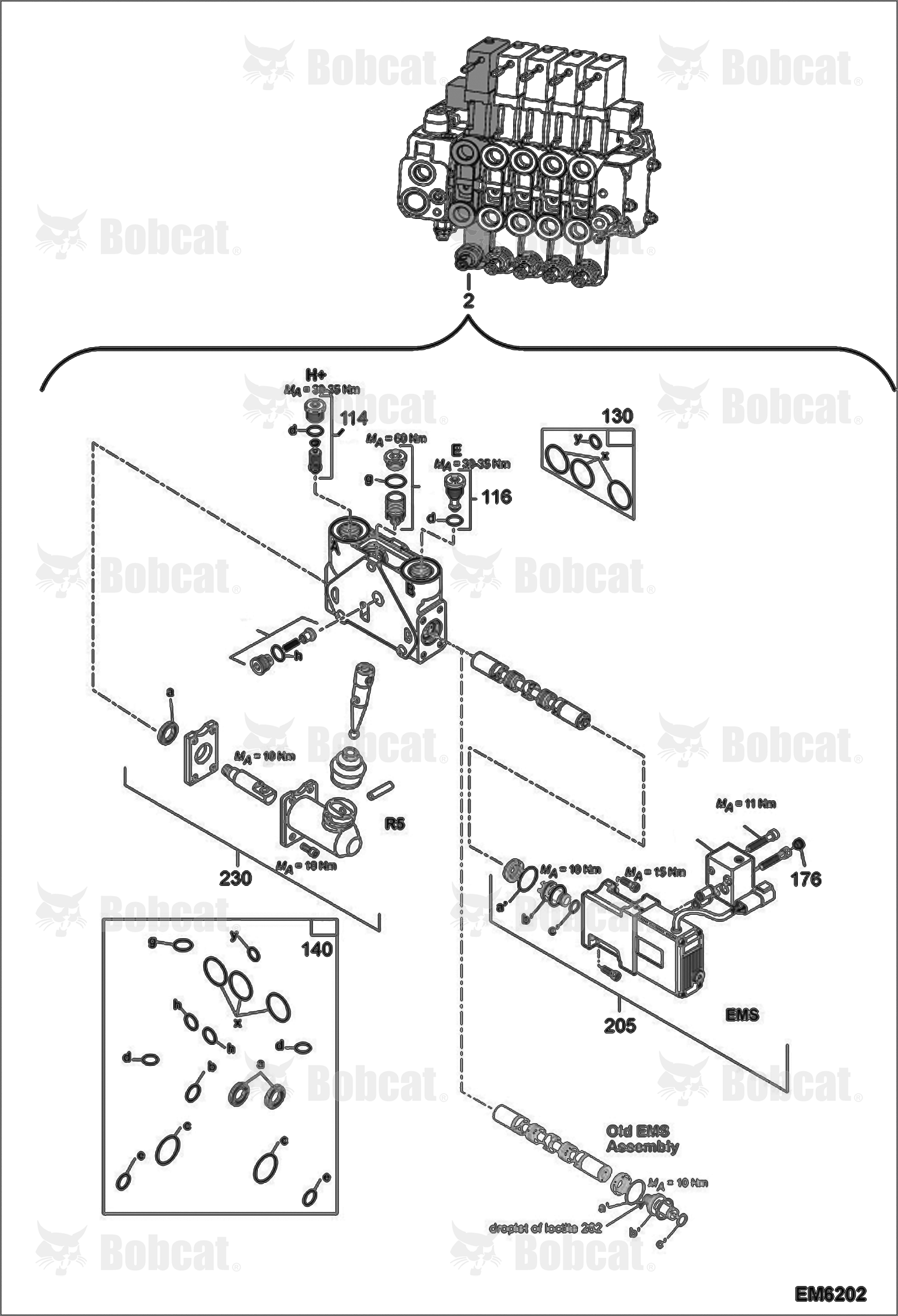 Valve Section (Lift) & Below