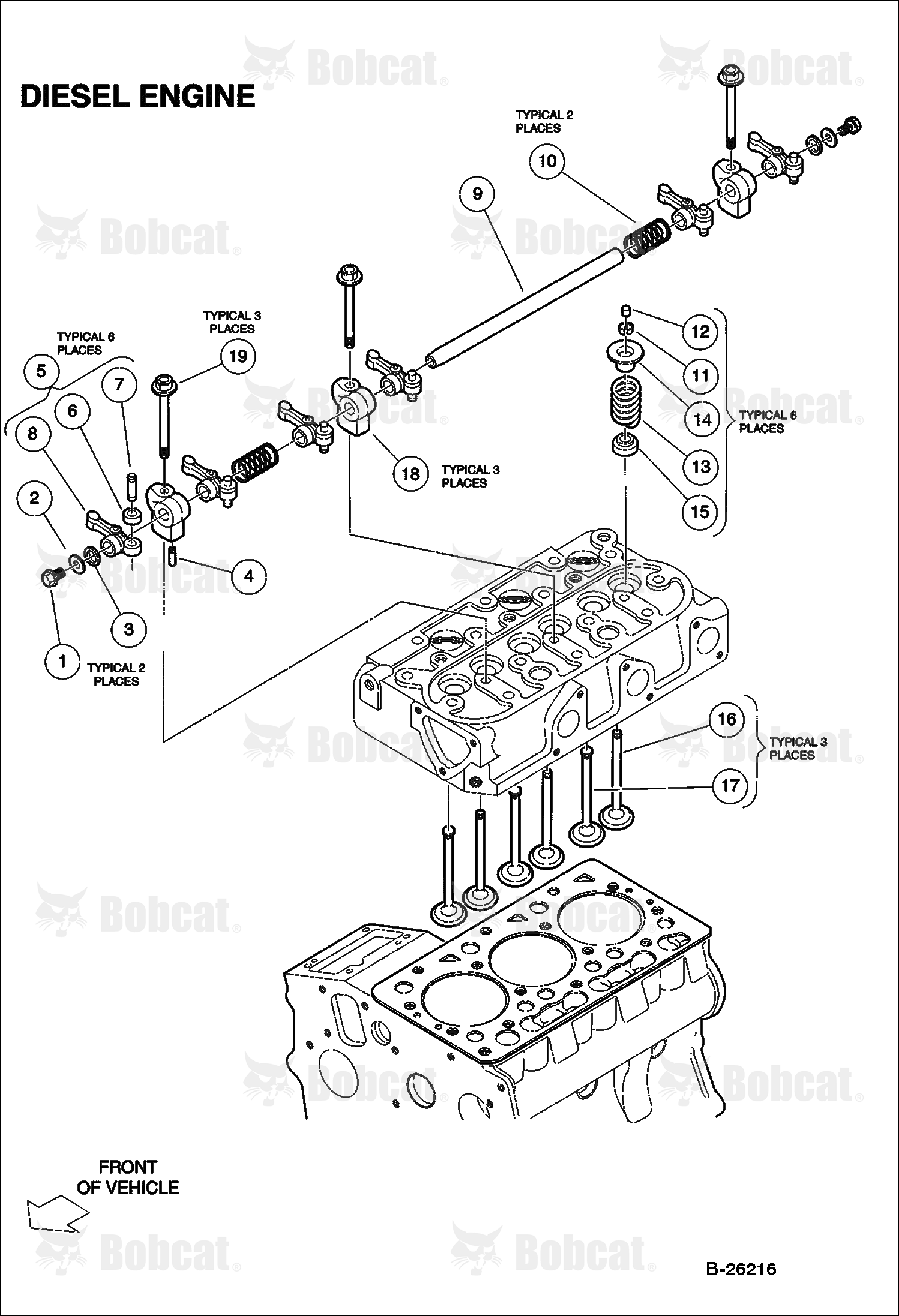Valves & Rocker Arms (Tier II)  235311569 & Above