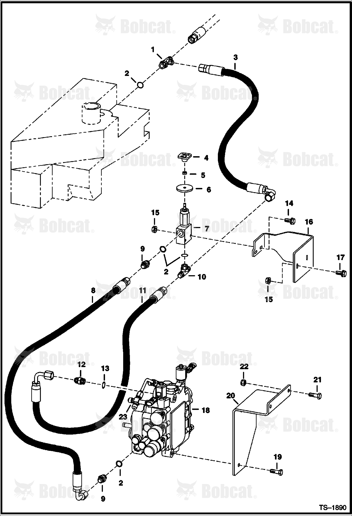 Lift & Tilt Control Circuitry  514122001 - 514139999, 514222001 - 514239999