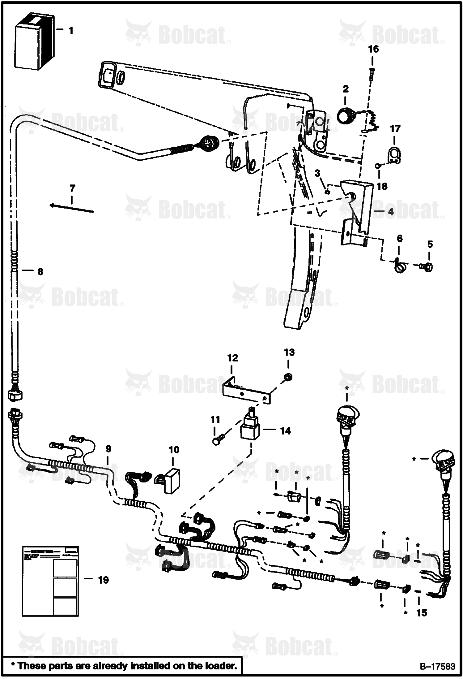 European Accessories (Attachment Harness Control) (AHC Only)