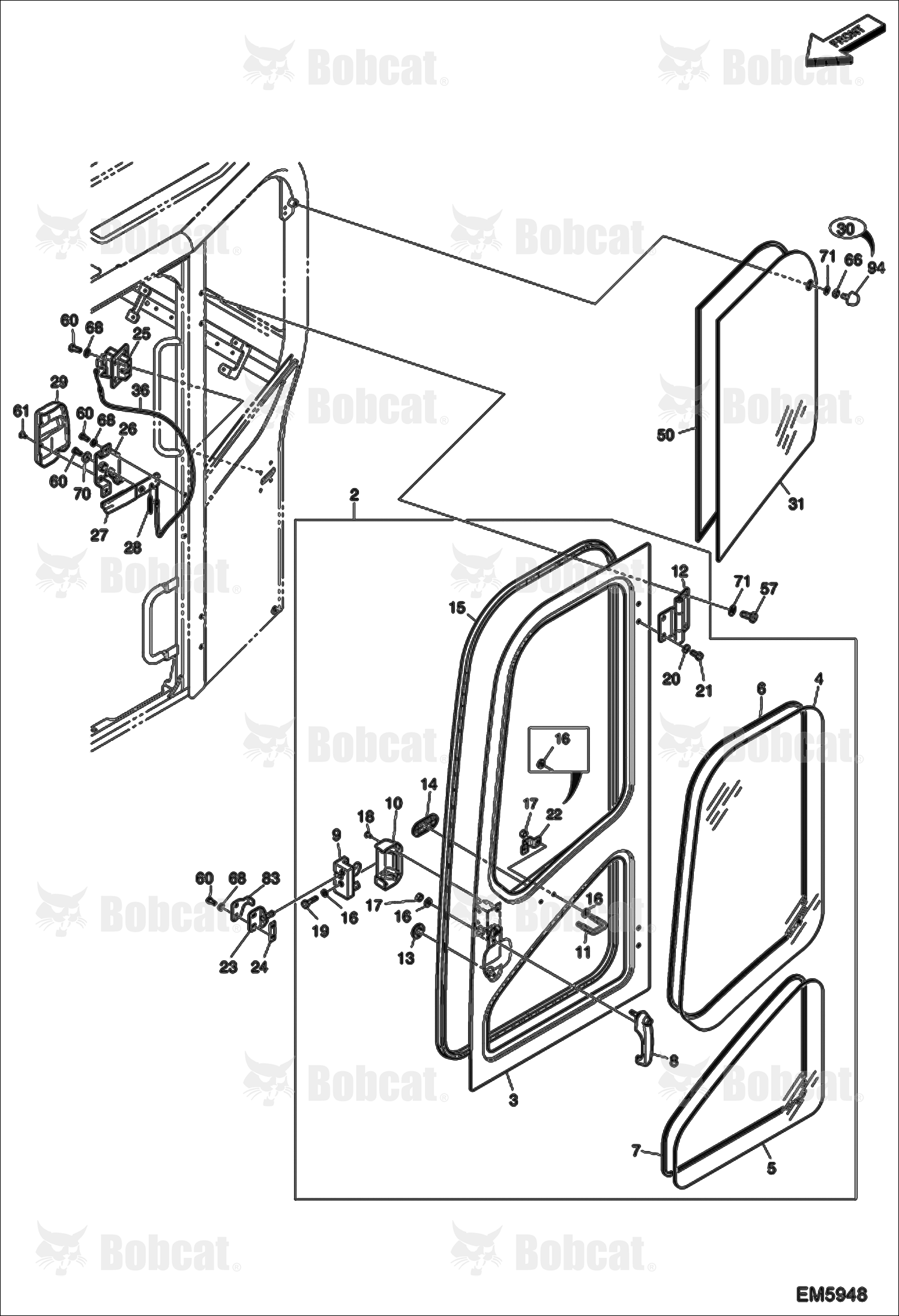 Operator CAB (Door & Windows)
