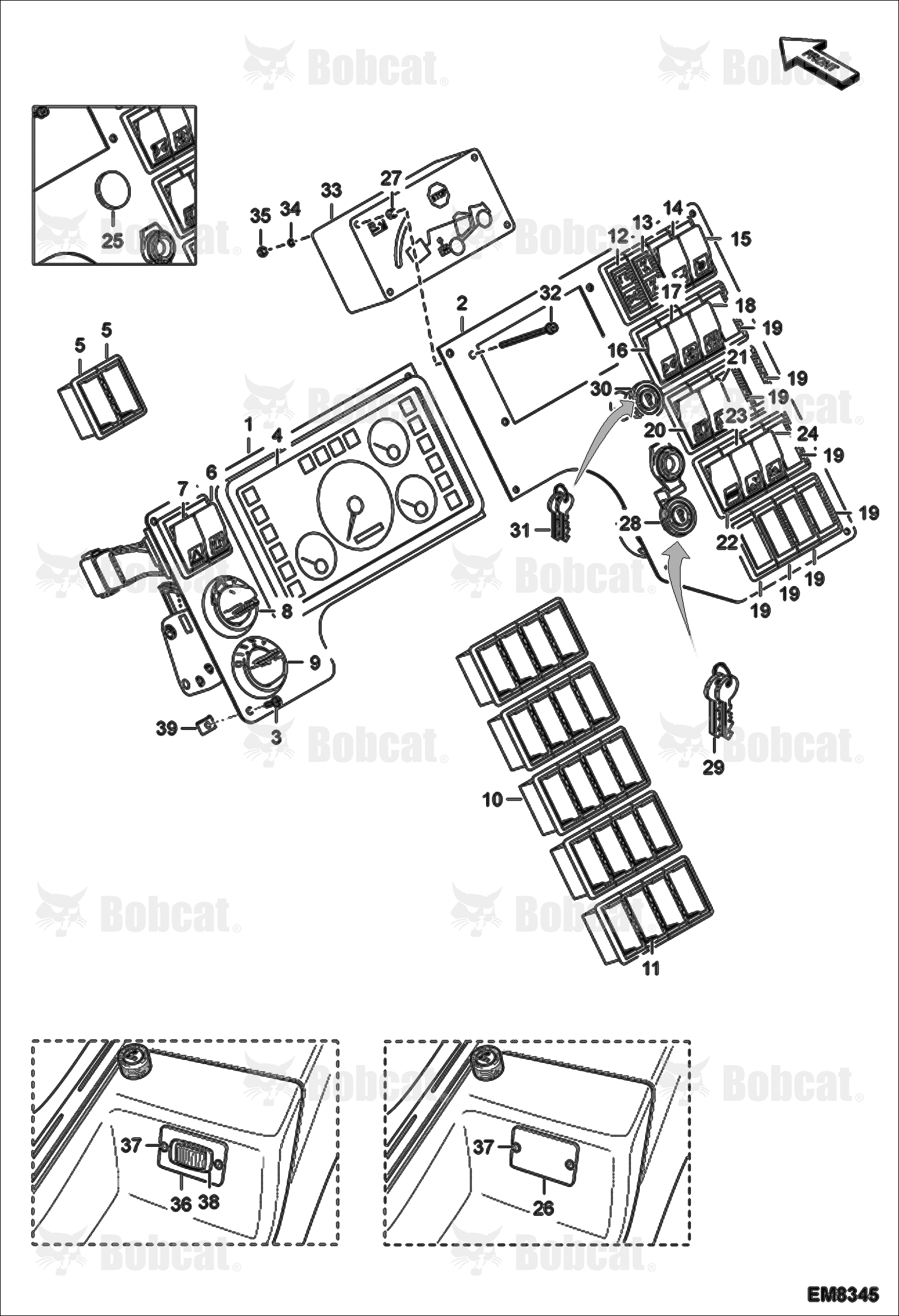 Control Panel Switches