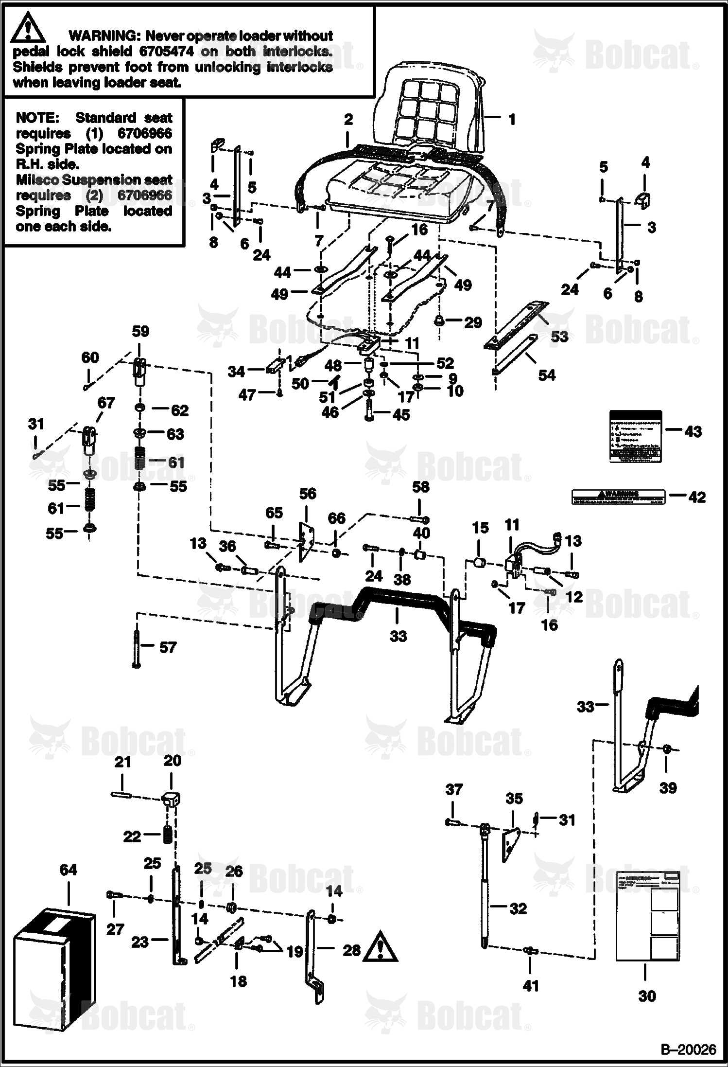 Seat & Seat Bar