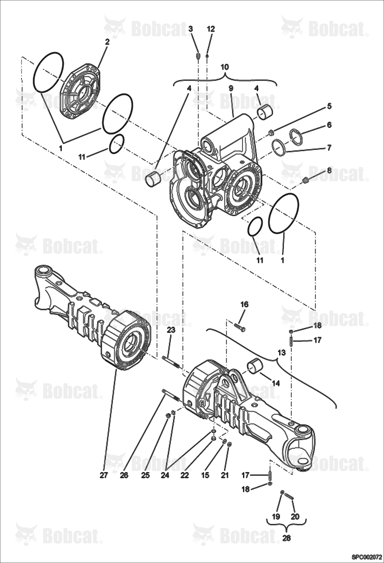 Housing - Front Axle