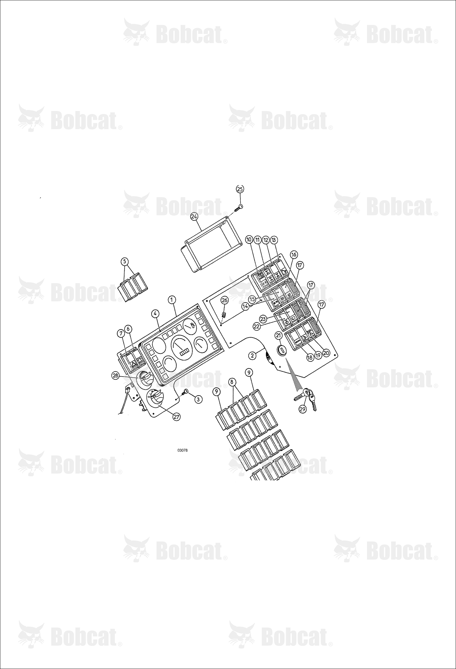 Enclosed CAB - Control Panel 367013001 & Above