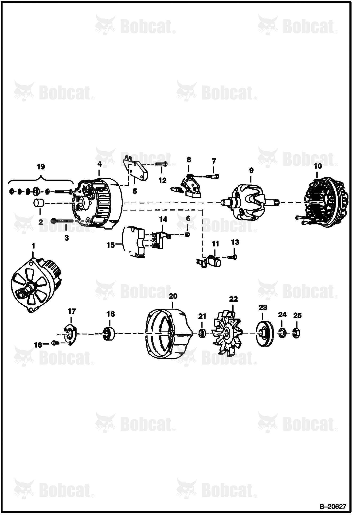 Alternator (Closed - Delco 1100092)