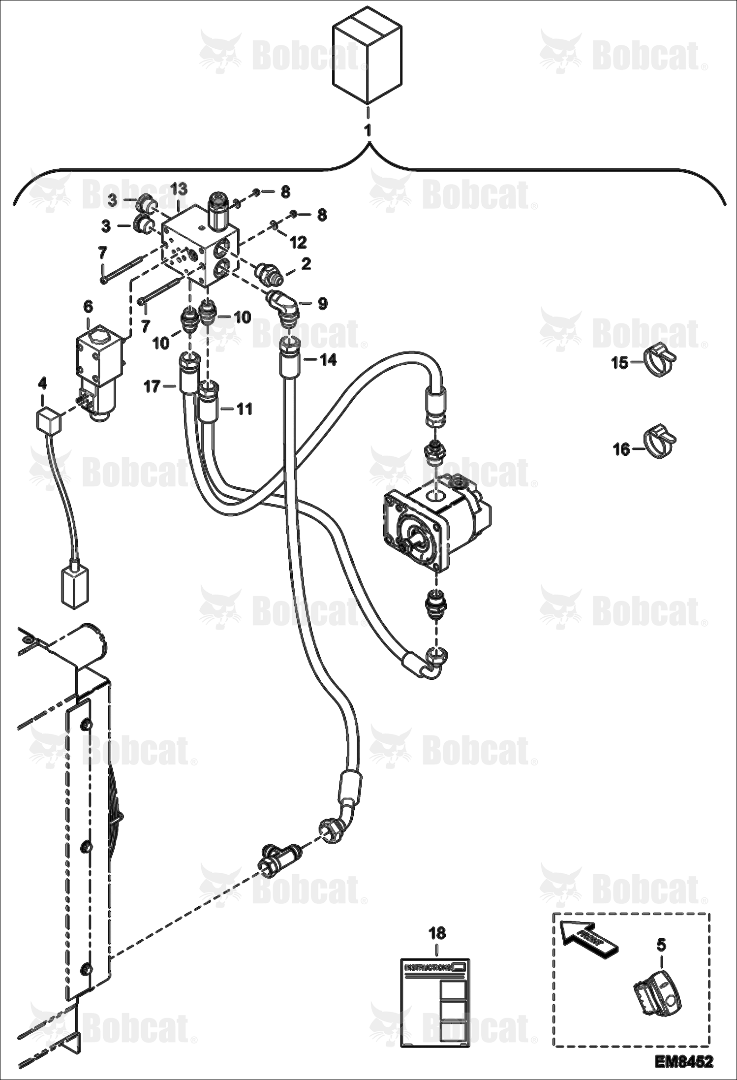 Reverse Fan Motor Kit  A8GA13000 & Above, A8GB13000 & Above