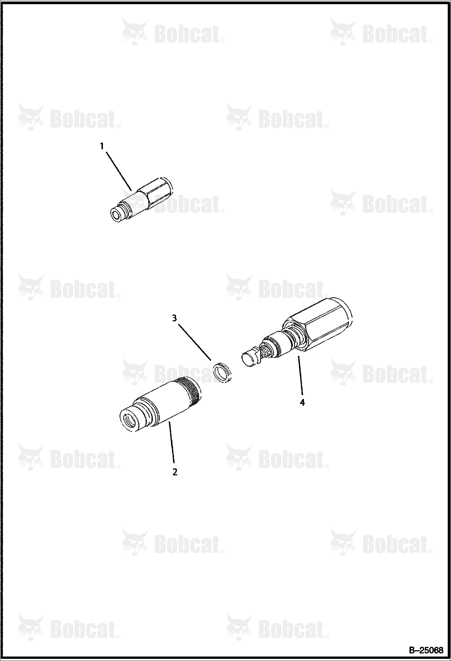 Coupler - Male (Center Mount Backhoe)