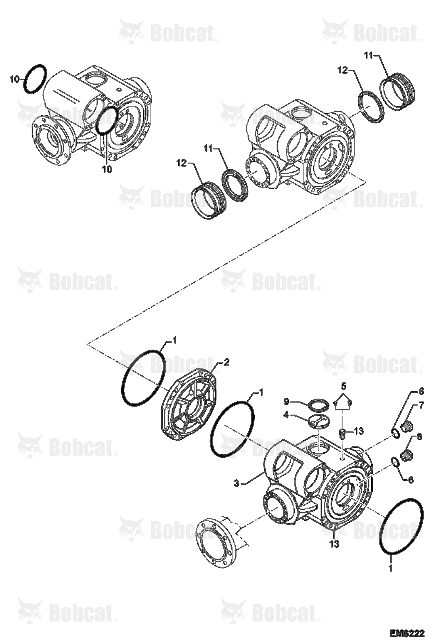 Rear Axle Differential Installation