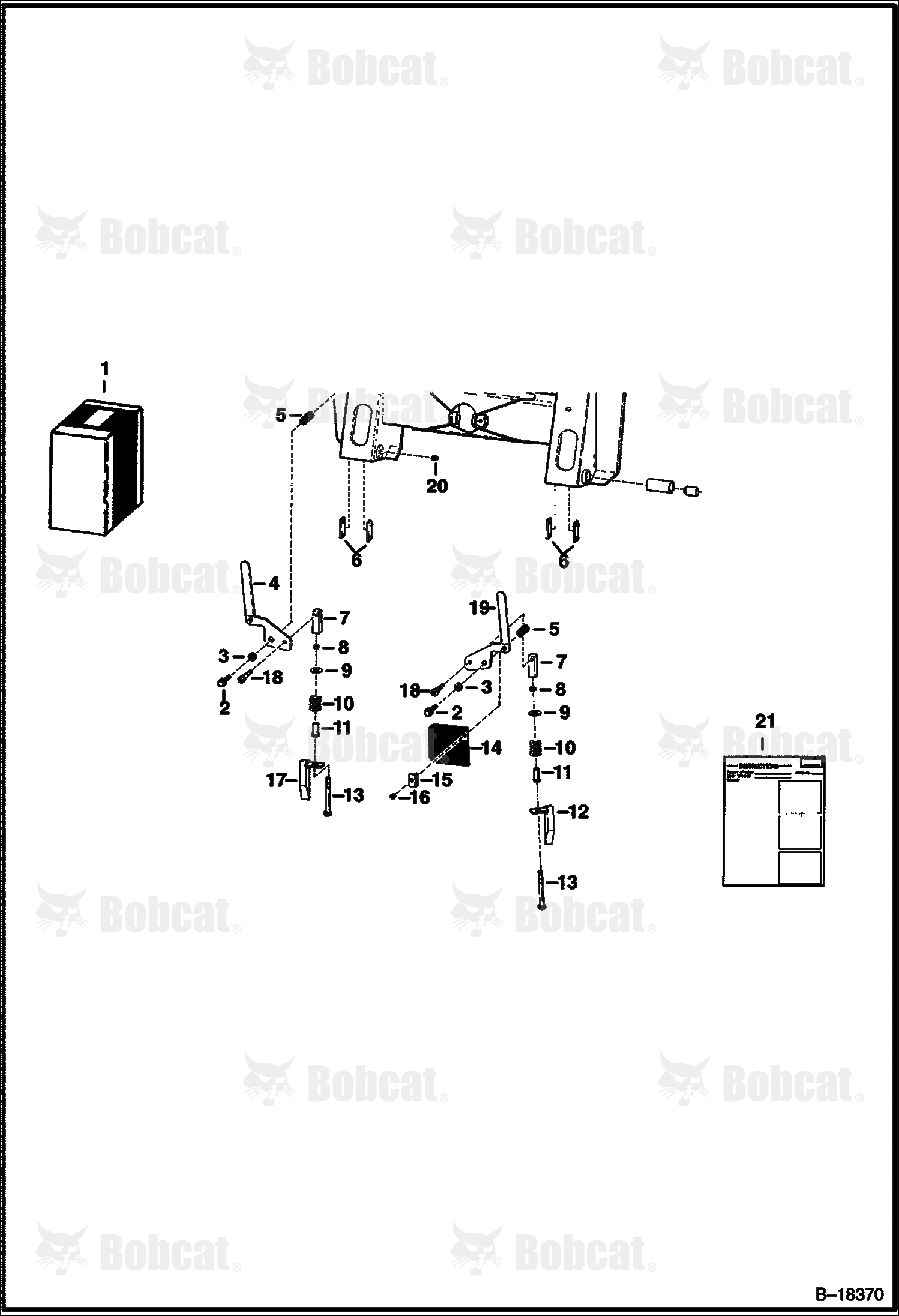 BOB-TACH Linkage Kit