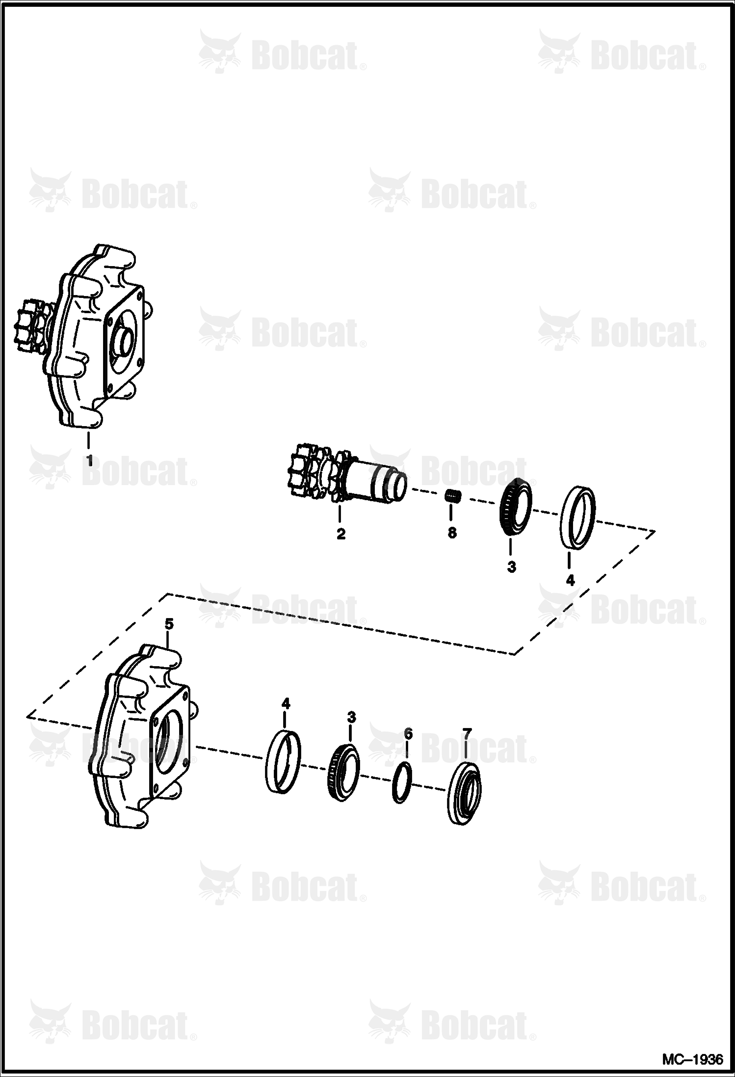 Motor Carrier (Drive Motor Mount Assy.)