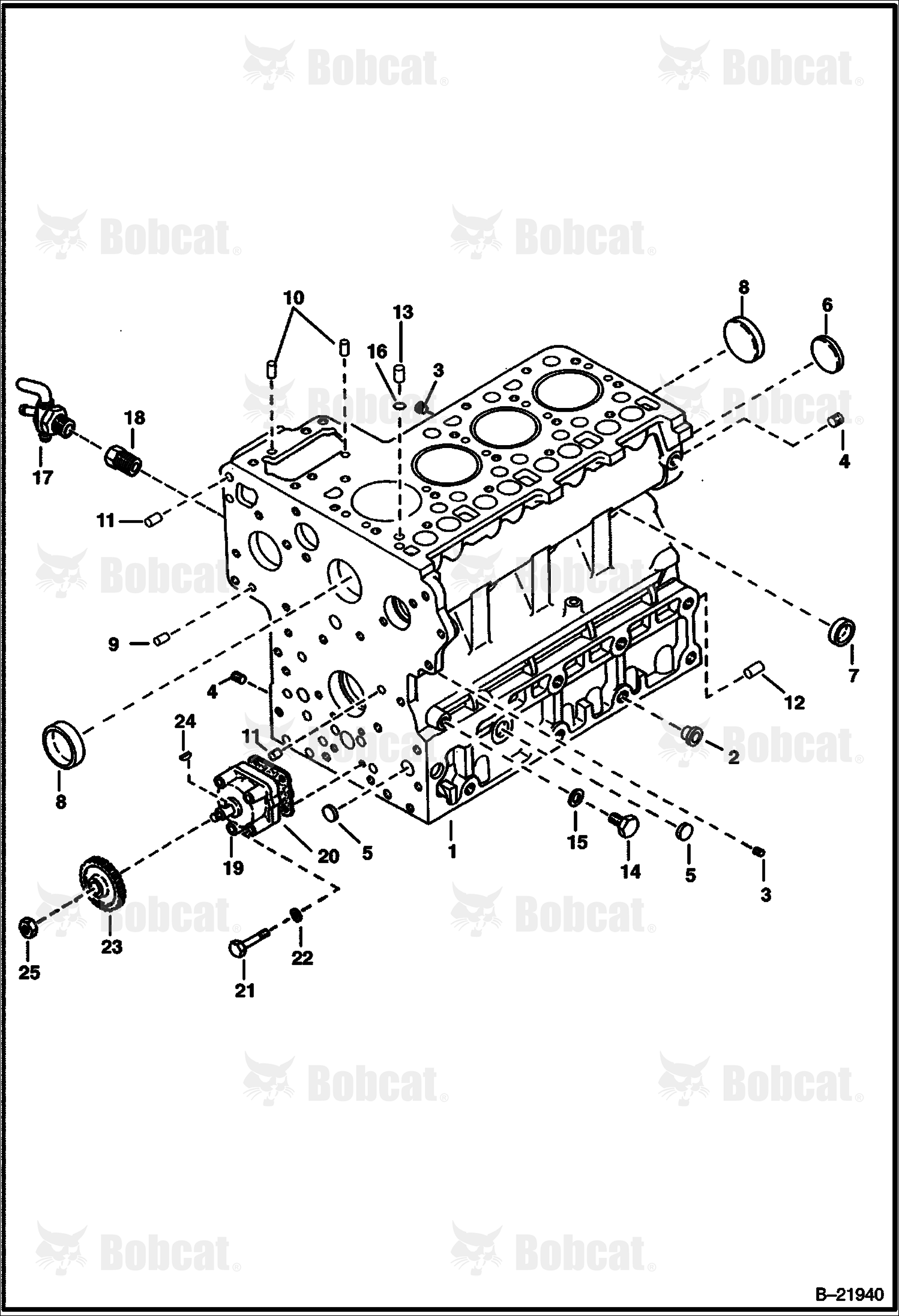 Crankcase (Tier I)  572311001 & Above