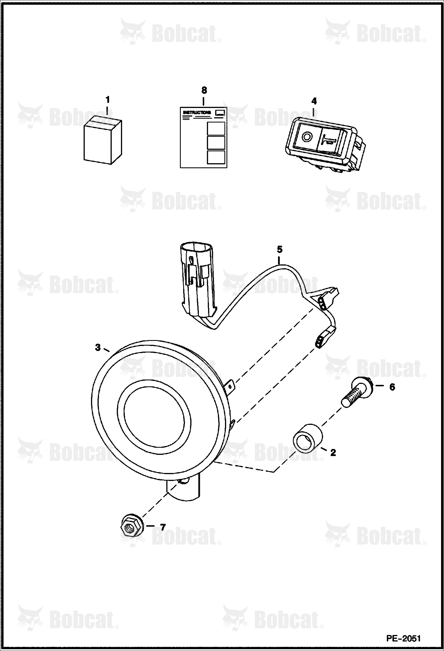 Horn Kit (European Accessories)