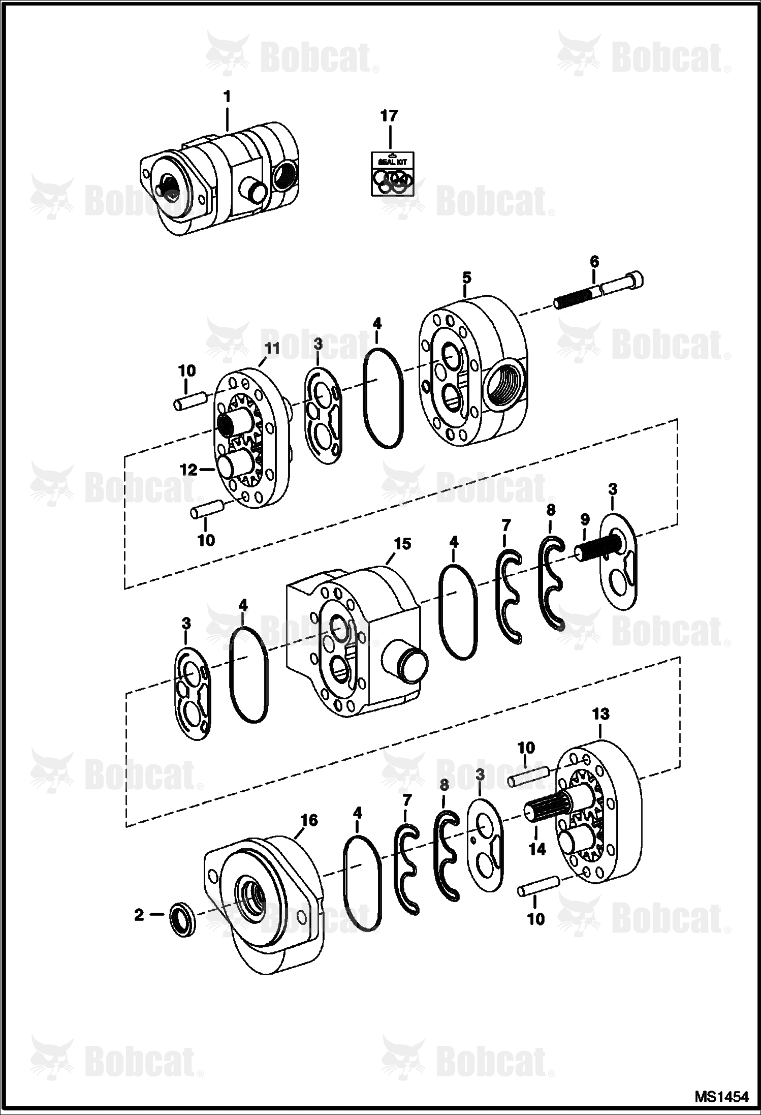 Gear Pump (Double) (Model 83001987)