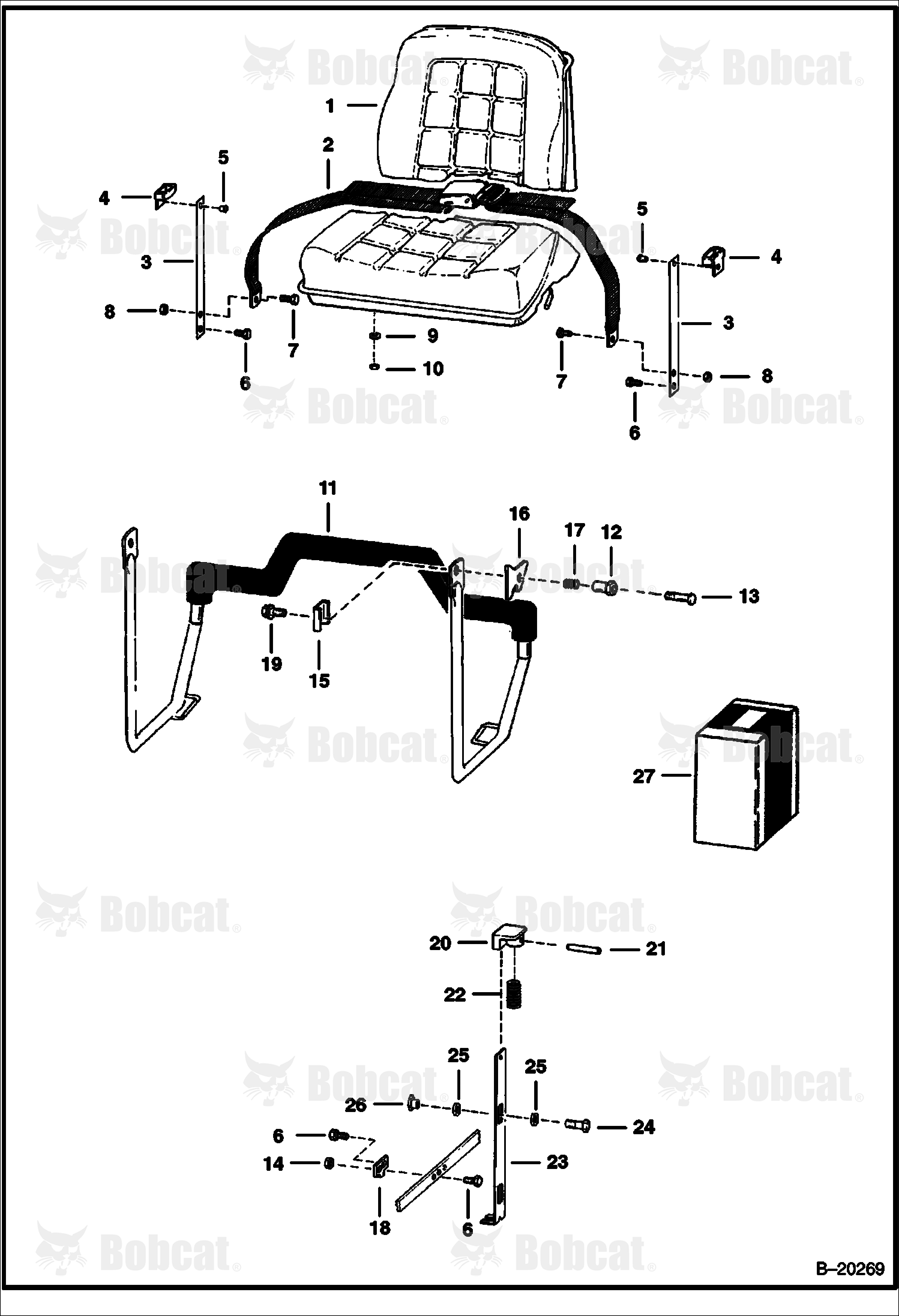 Seat & Seat Bar