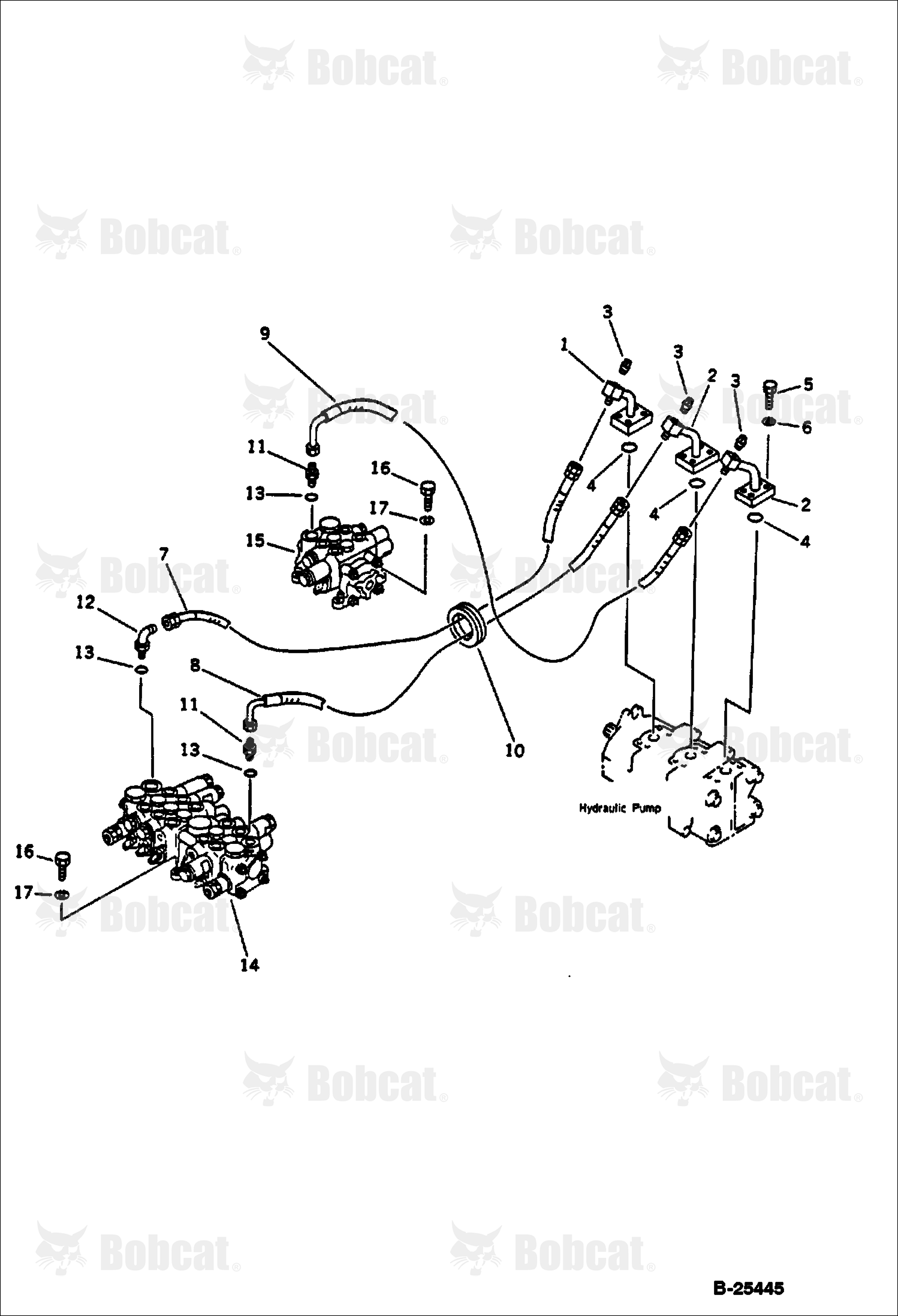 Hydraulic Piping (PUMP TO VALVE)