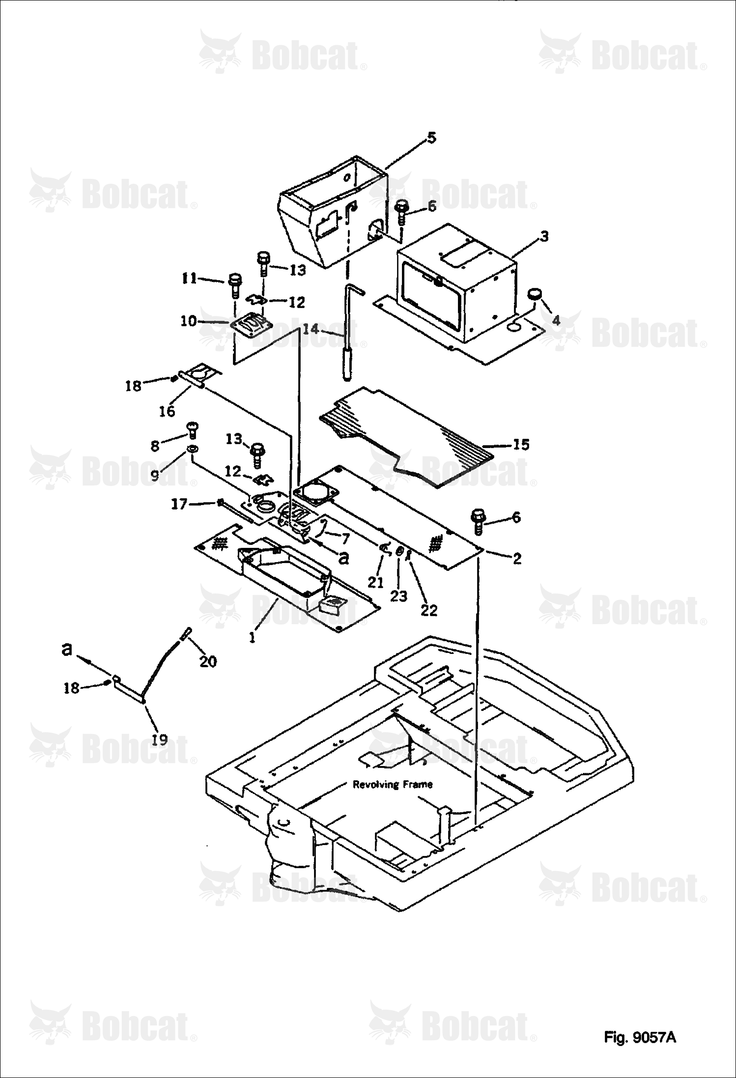 Floor Plate (ADDITIONAL VALVE) Usa SPEC. (OP)