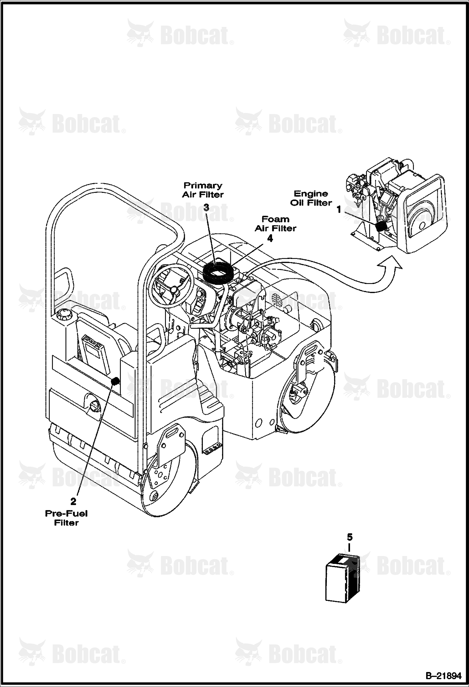 Maintenance Interval Kit (250 Hours)