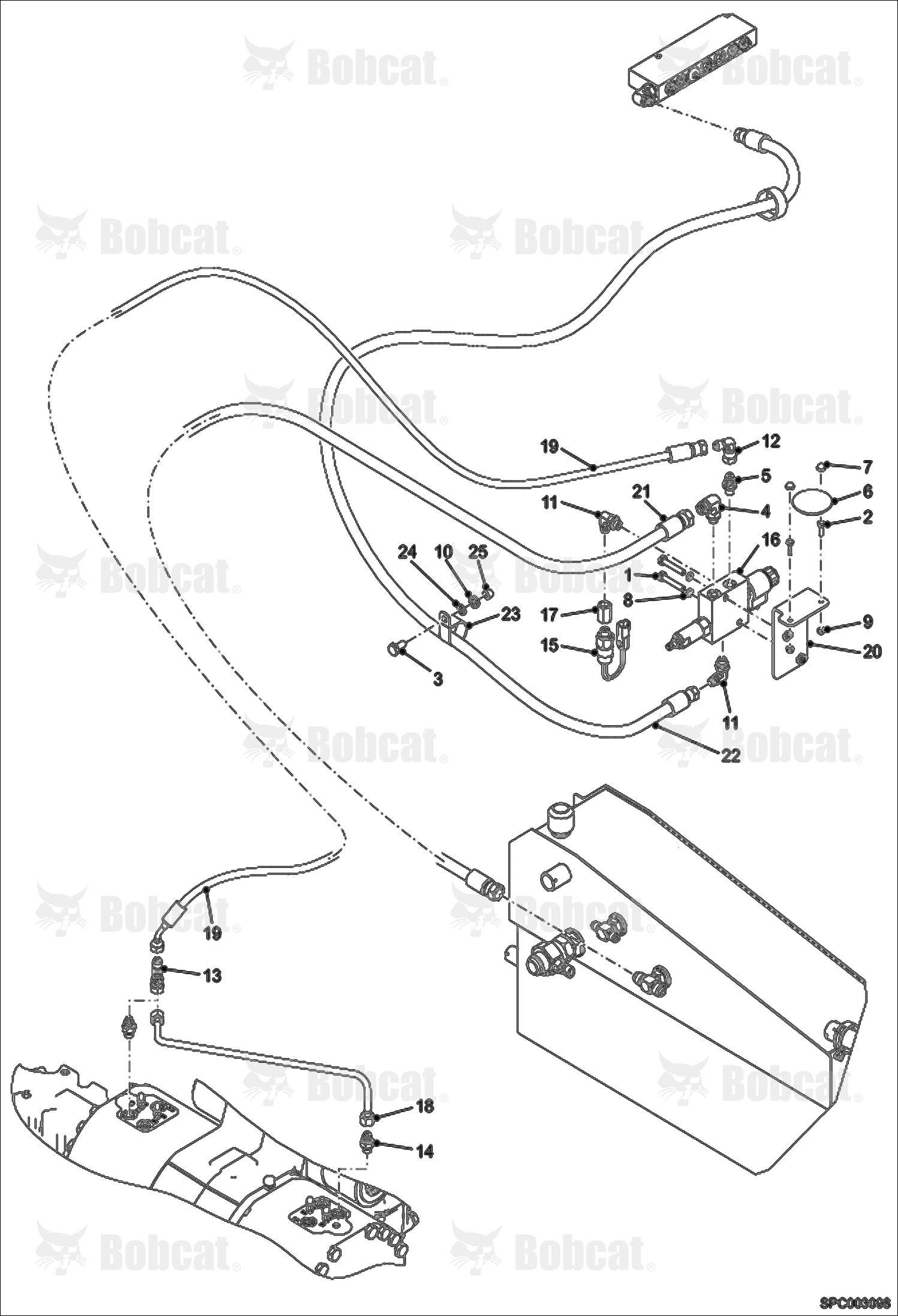 Hydraulic Circuitry (Parking Brake)