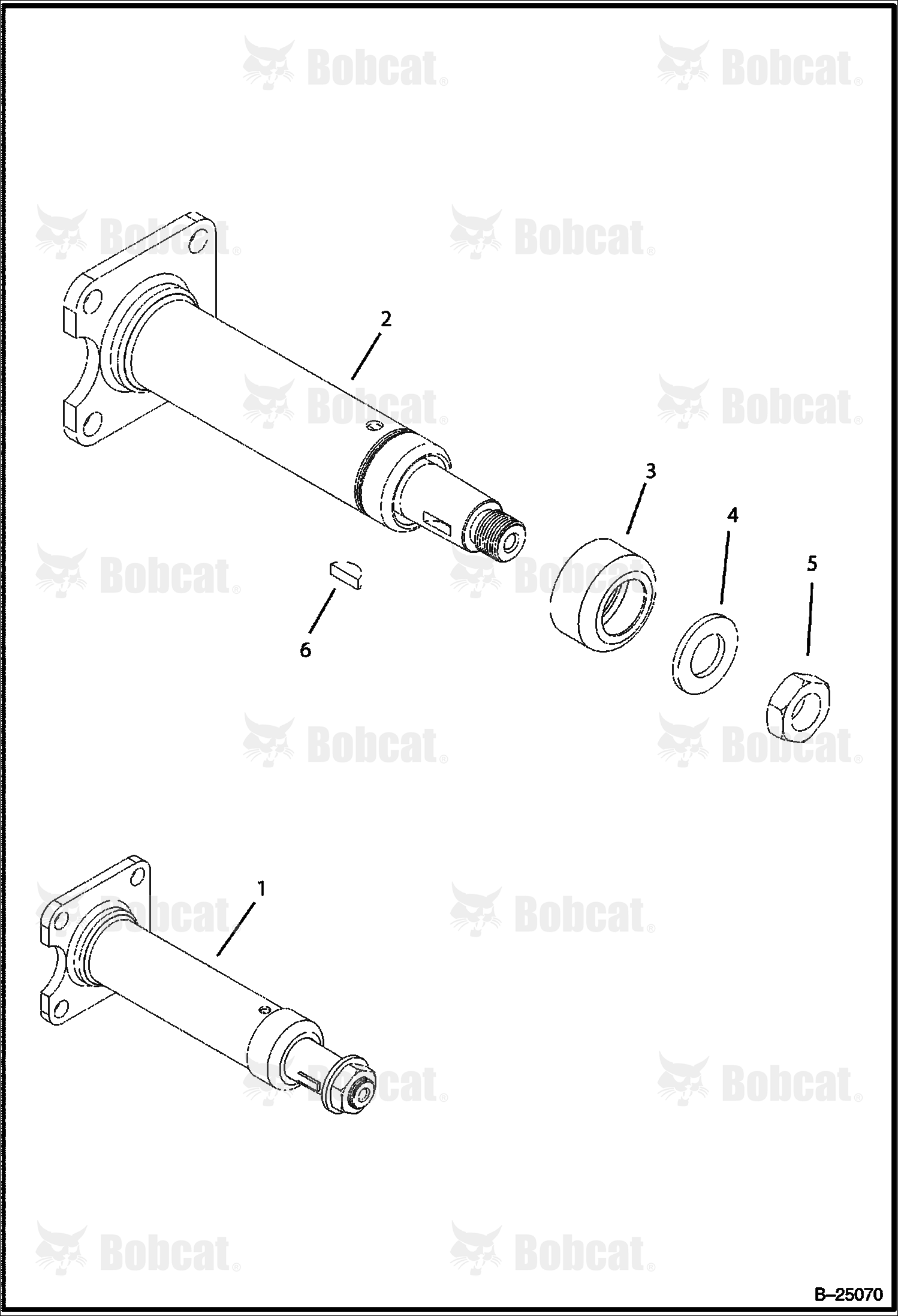 Hydraulic Circuitry (Frame) (Steering Column)