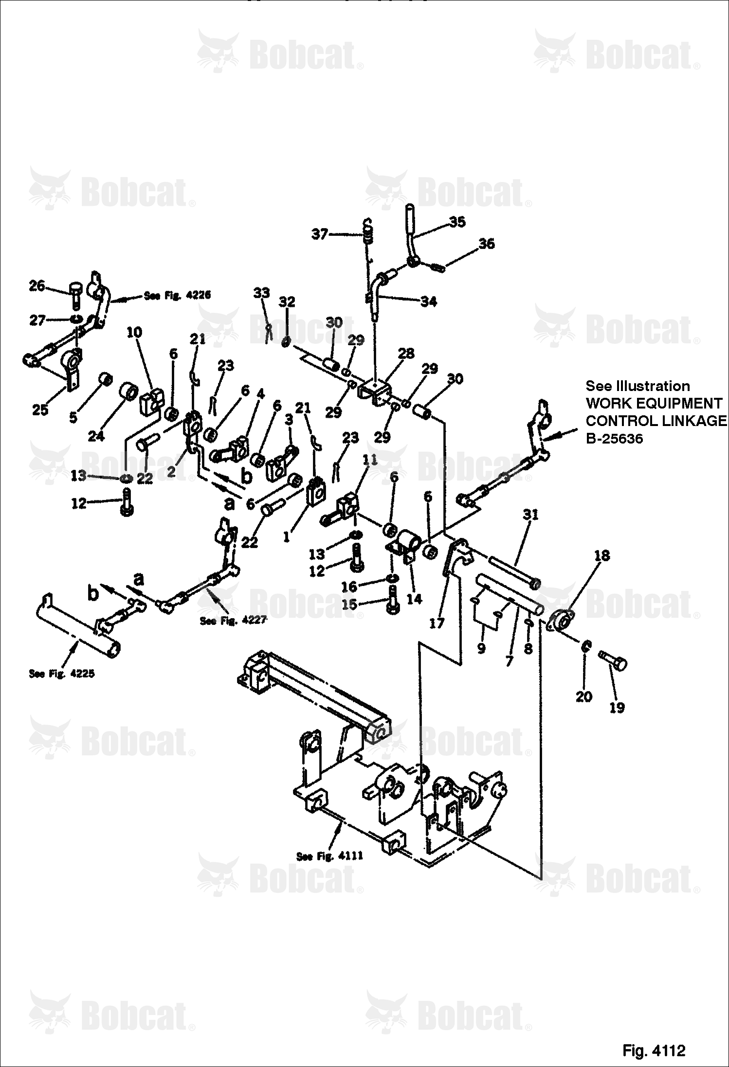 Travel Control Lever (2/2) (6 Way Shift Pattern SPEC.) (Komatsu S/N 13025 & Above)