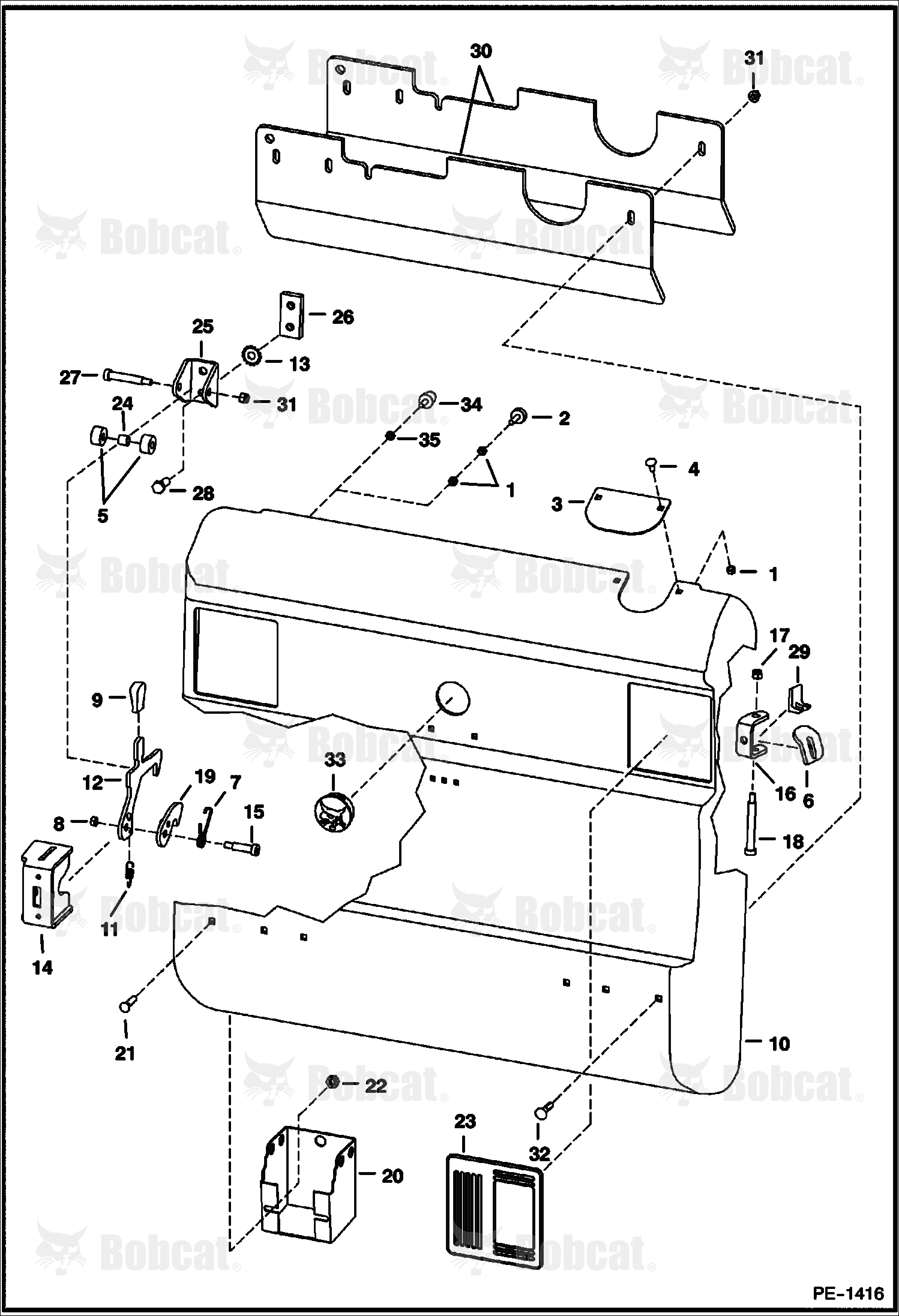 Rear Door  514449209 & Above, 514541069 & Above, 514641167 & Above