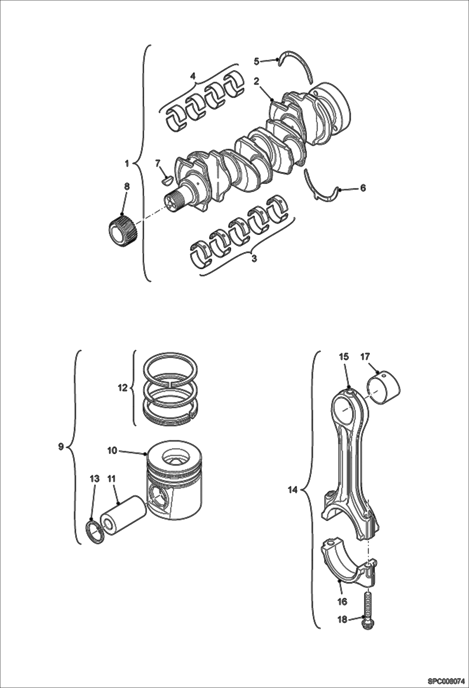 Crankshaft - Pistons