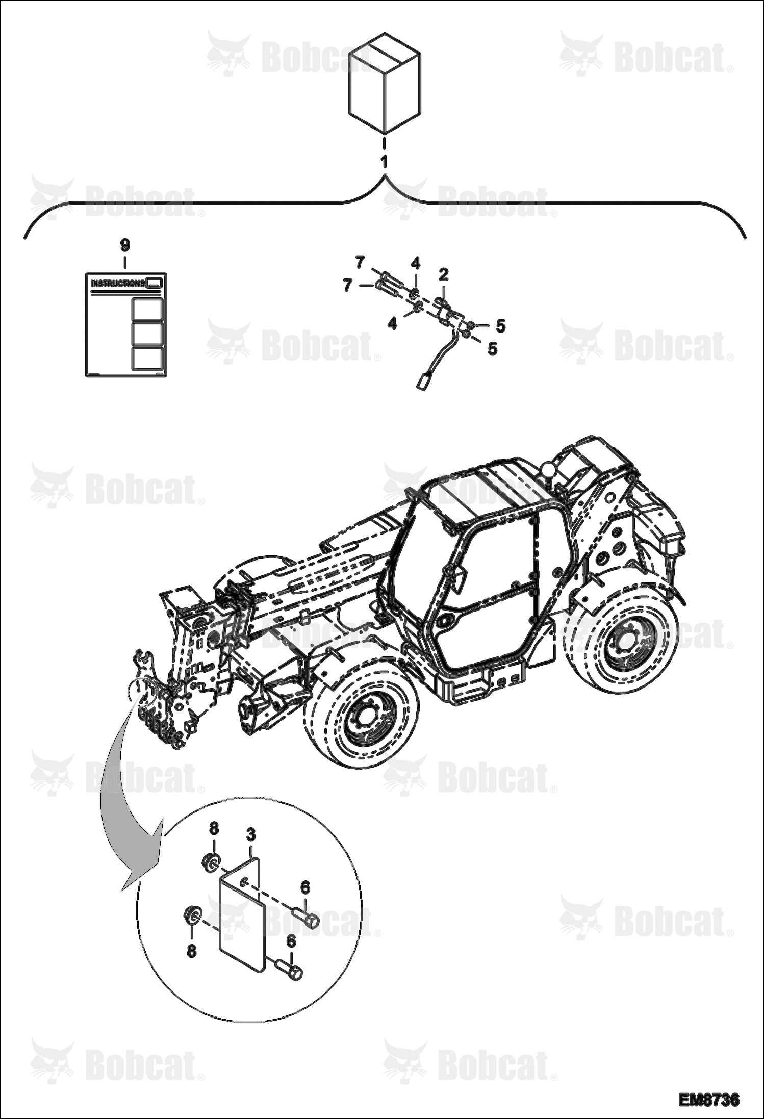 Telescope For Winch Kit A8GB15000 & Above