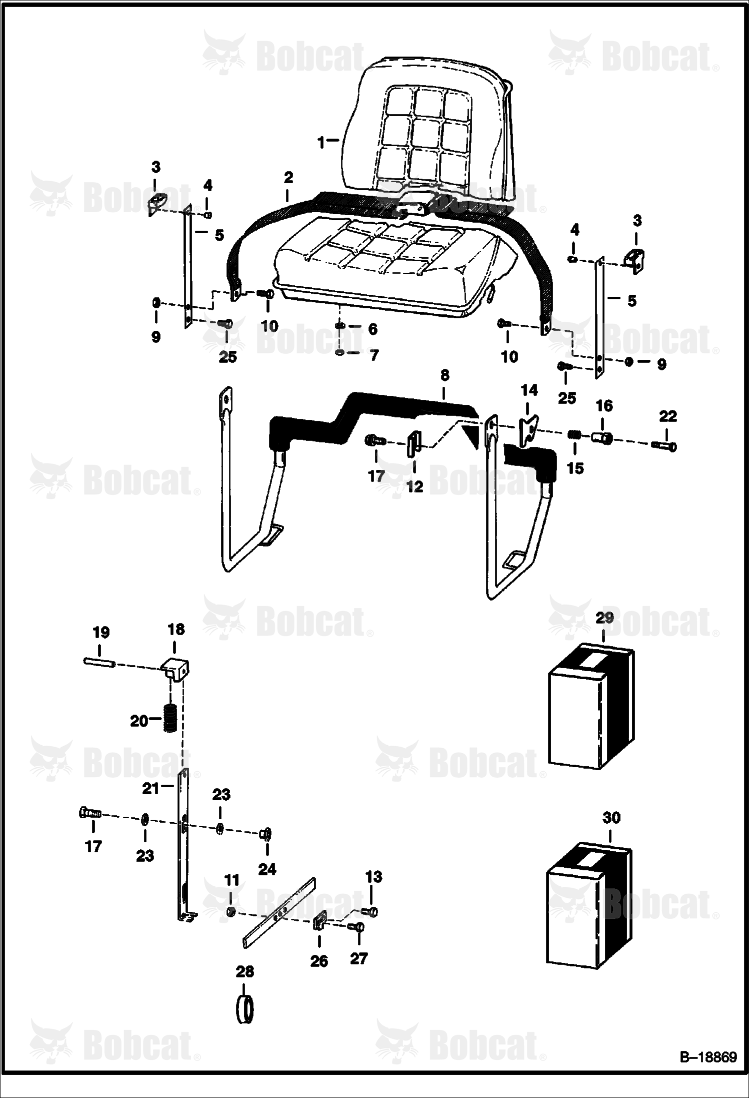 Seat & Seat Bar
