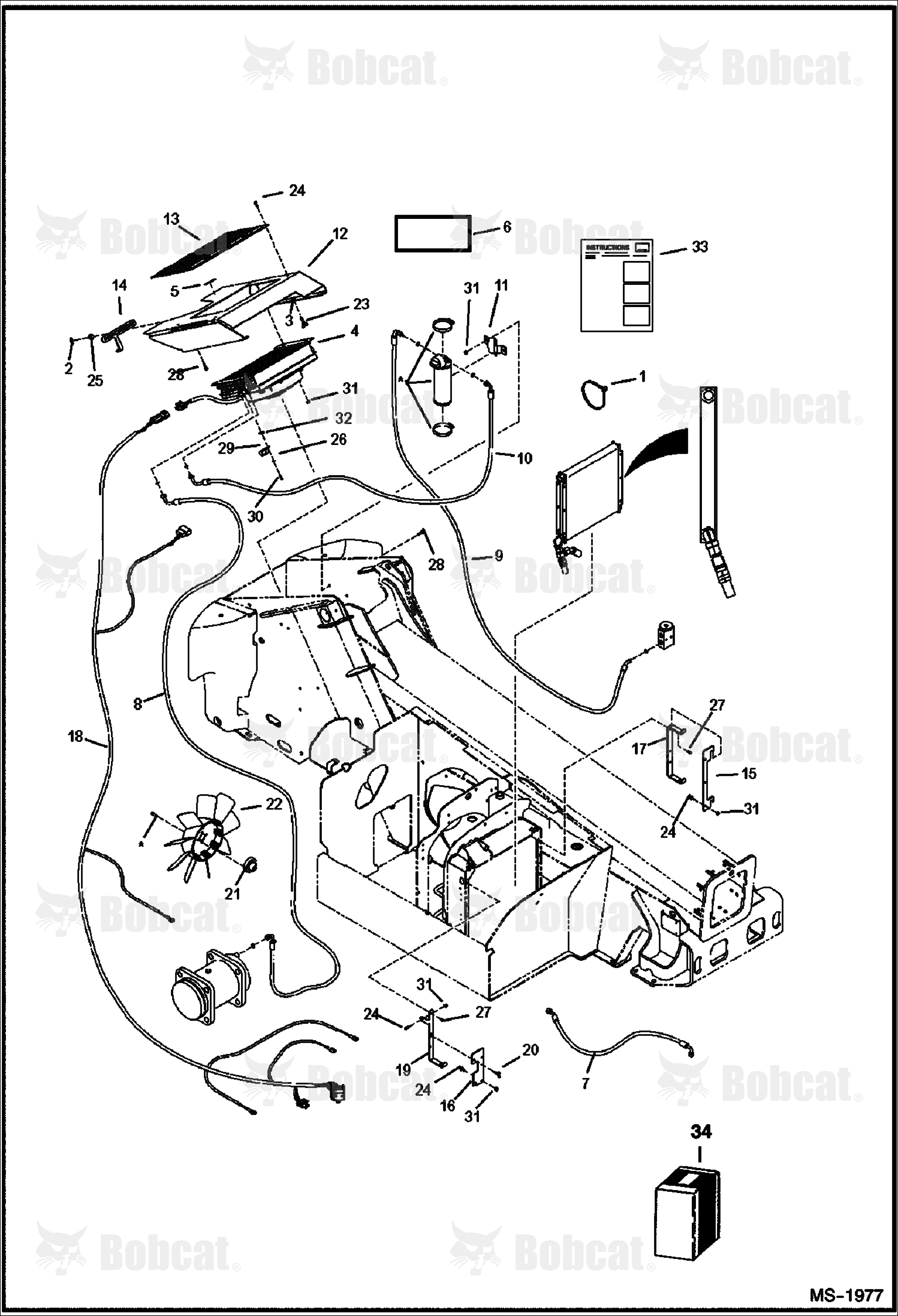Air Conditioner Condenser (RELOCATION KIT)