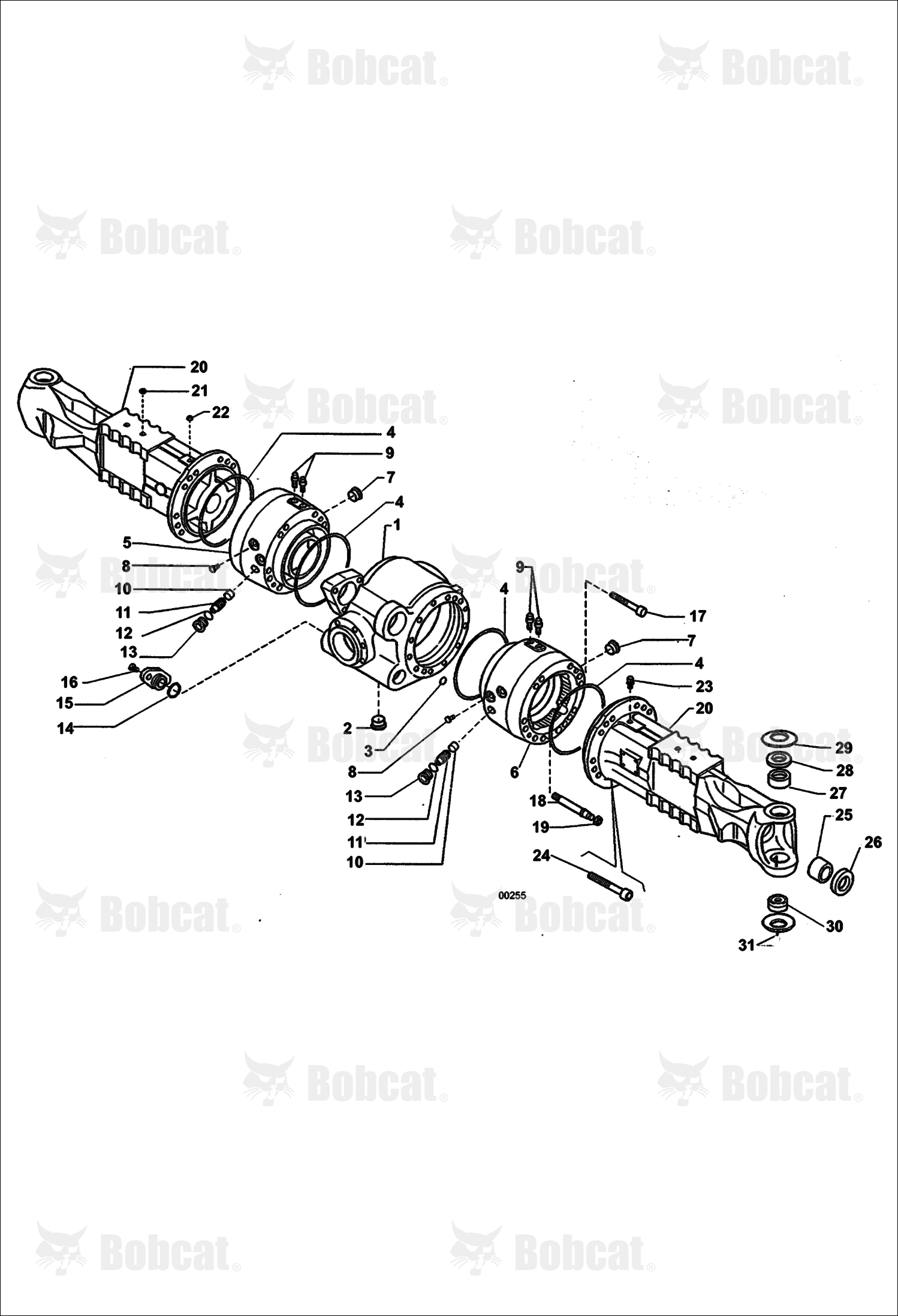 Front Axle - Housing