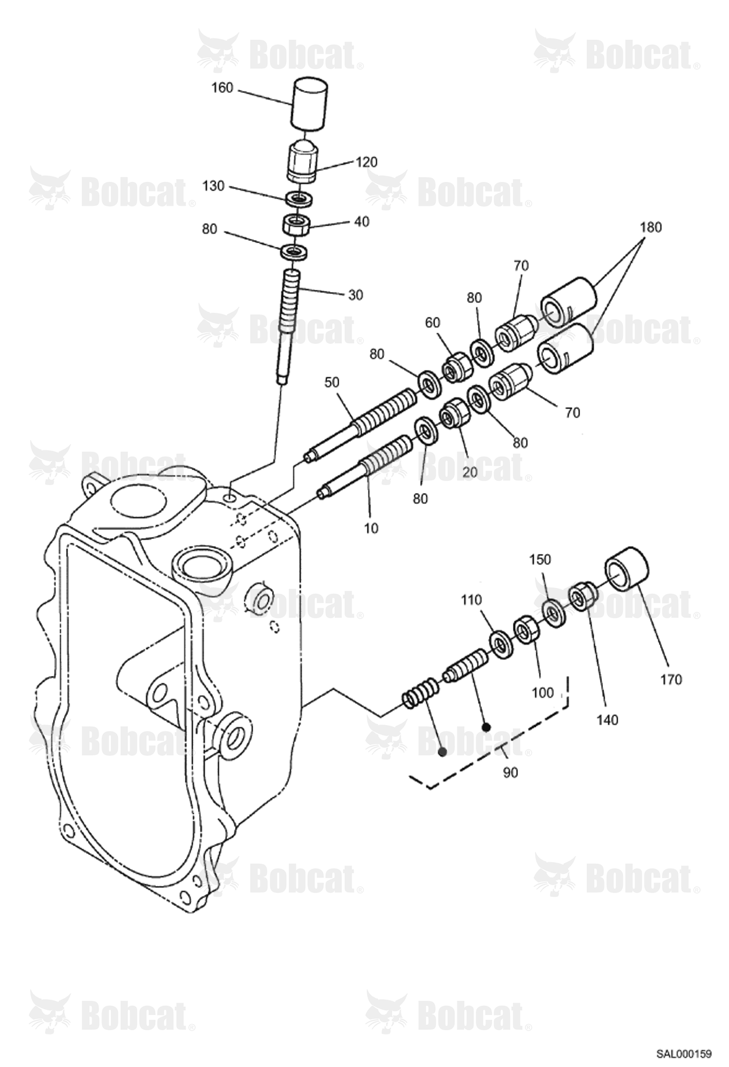 Governor Adjusting Bolt