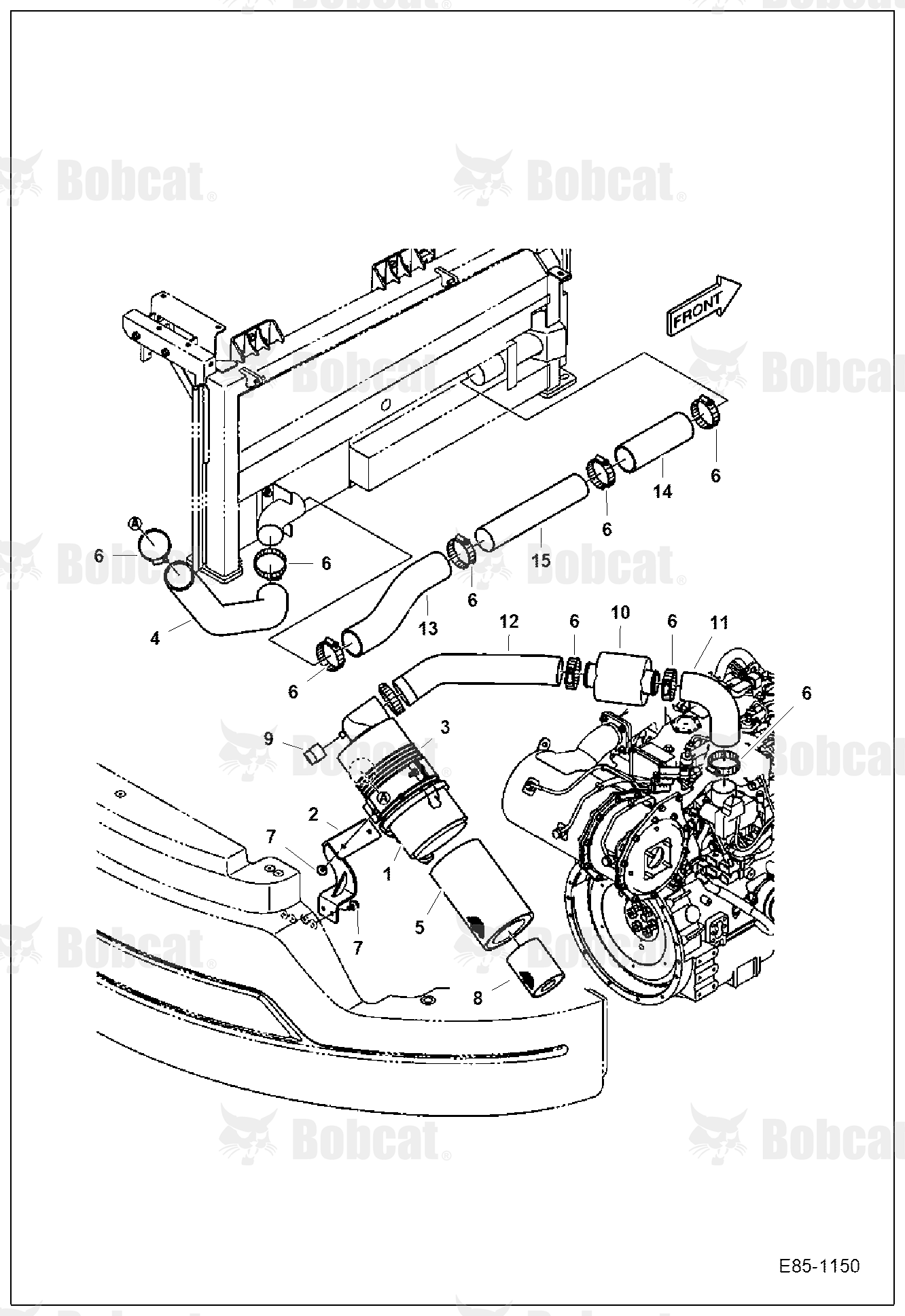 Engine & Attaching Parts (Air Cleaner)