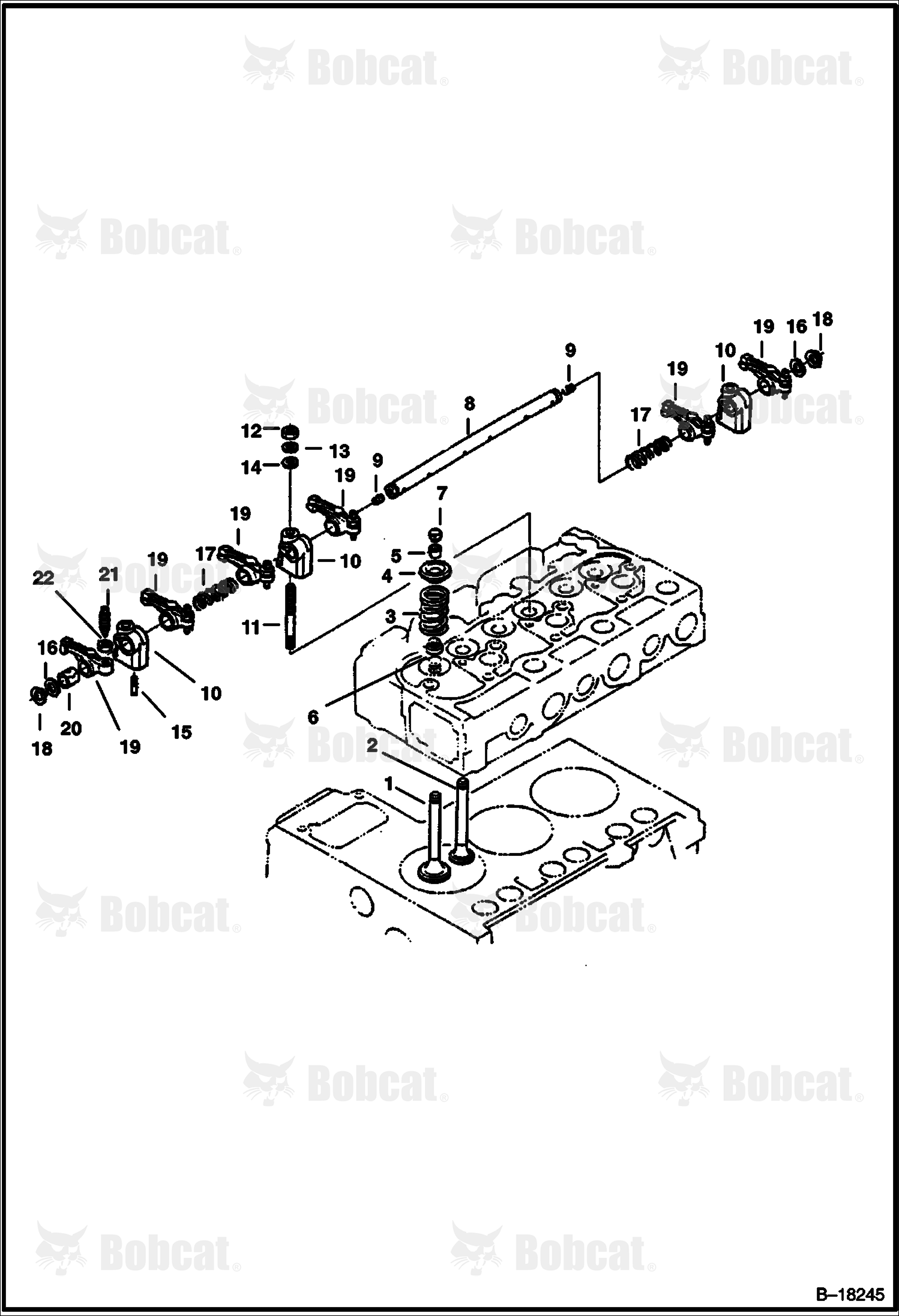Rocker Arm & Valves