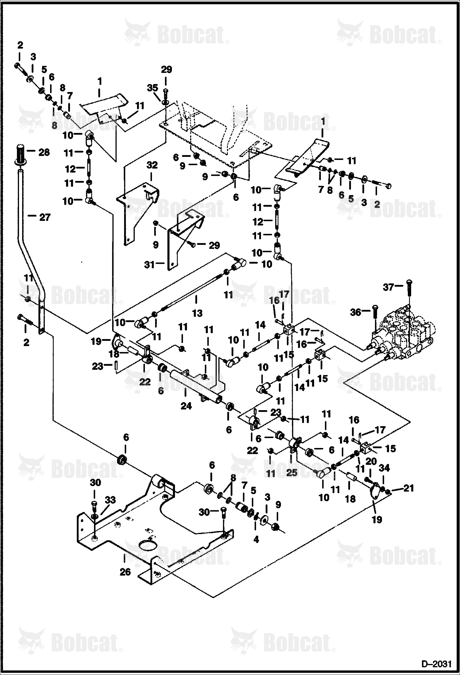 BLADE, Boom Swing & Auxiliary Controls  508212000 - 508212951