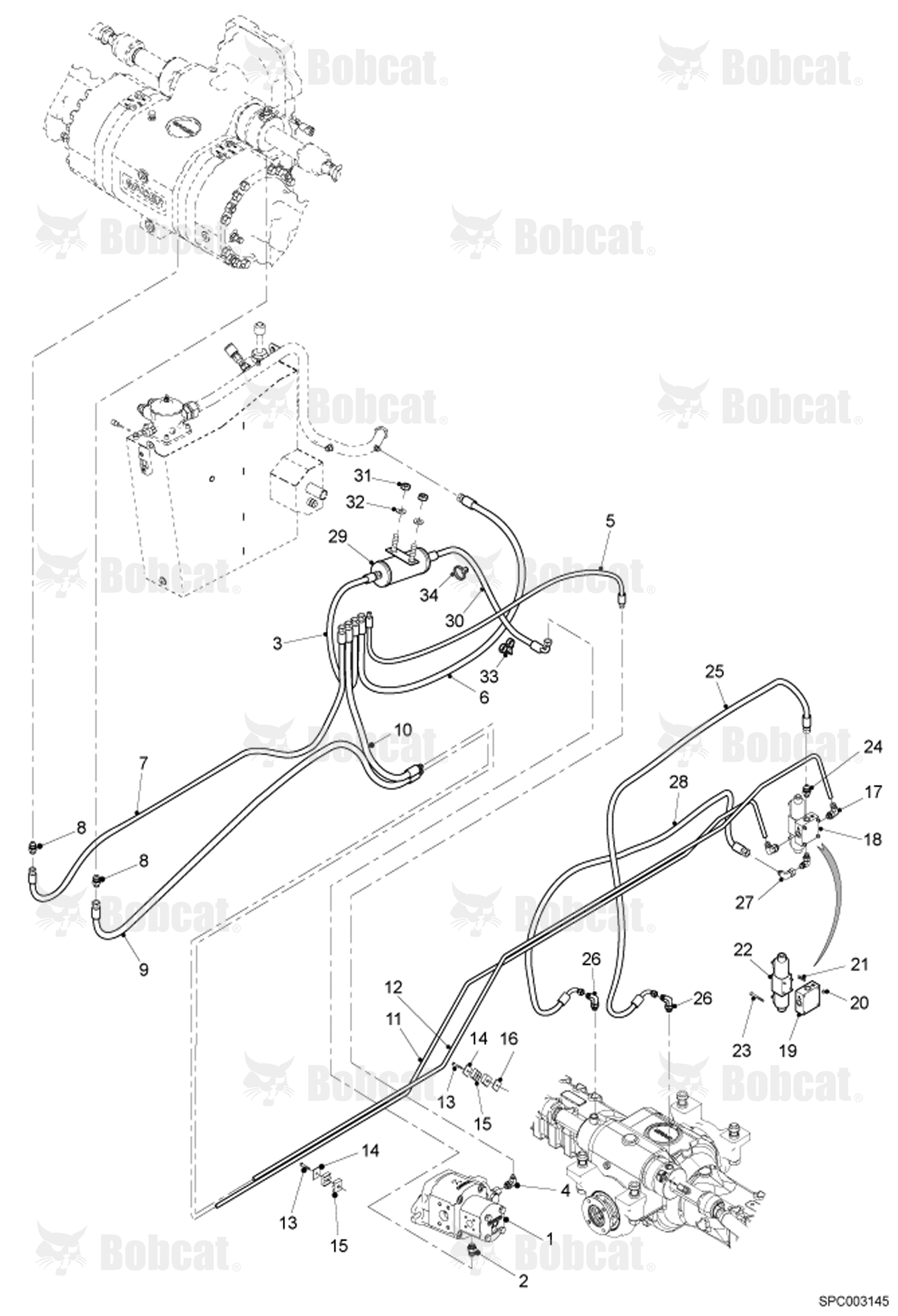 Steering Hoses & Fittings (W/Damper)