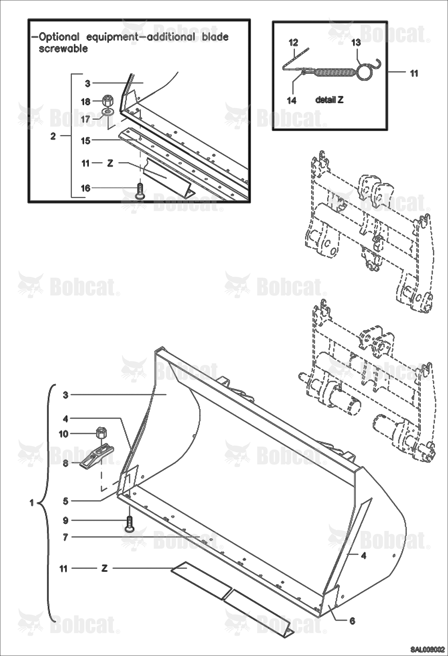 Earth Shovel (1700mm 0.72cbm)
