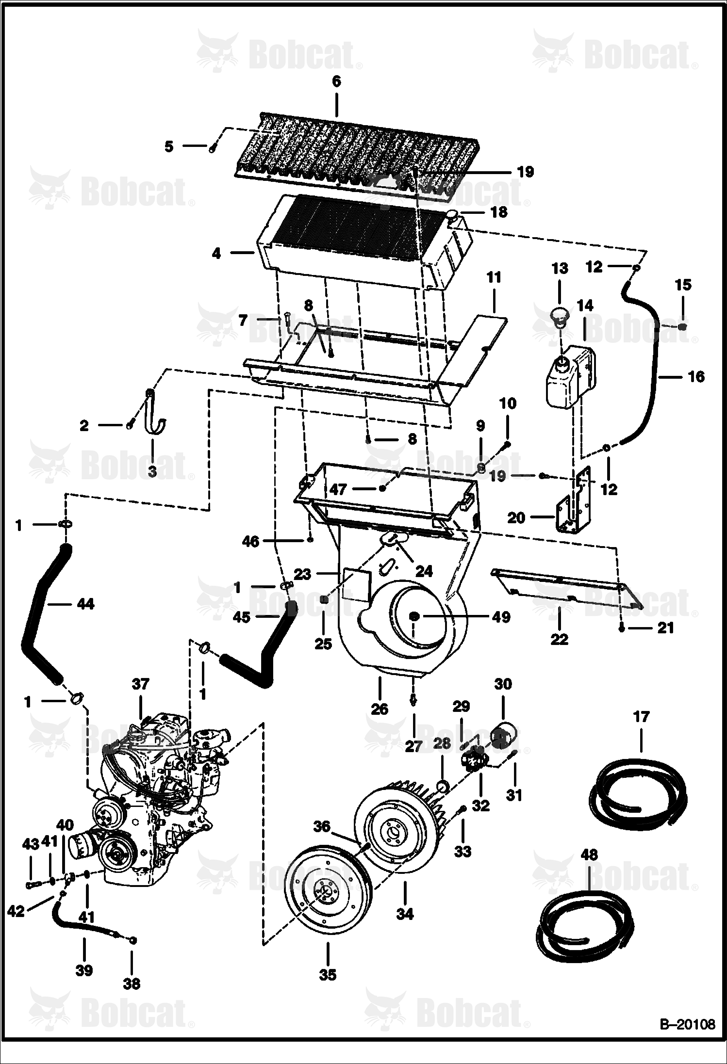 Engine & Attaching Parts