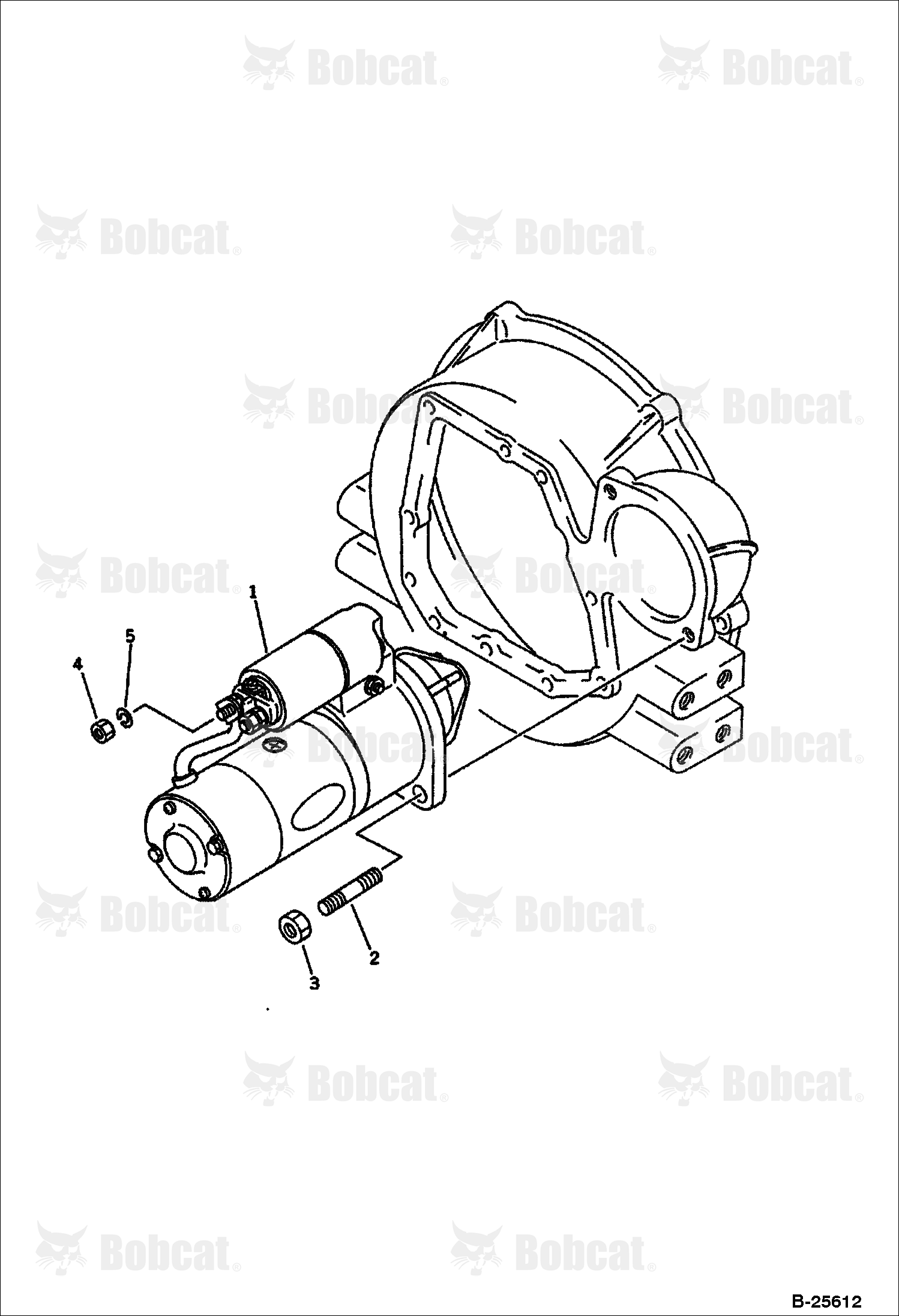 Starting Motor and Mounting