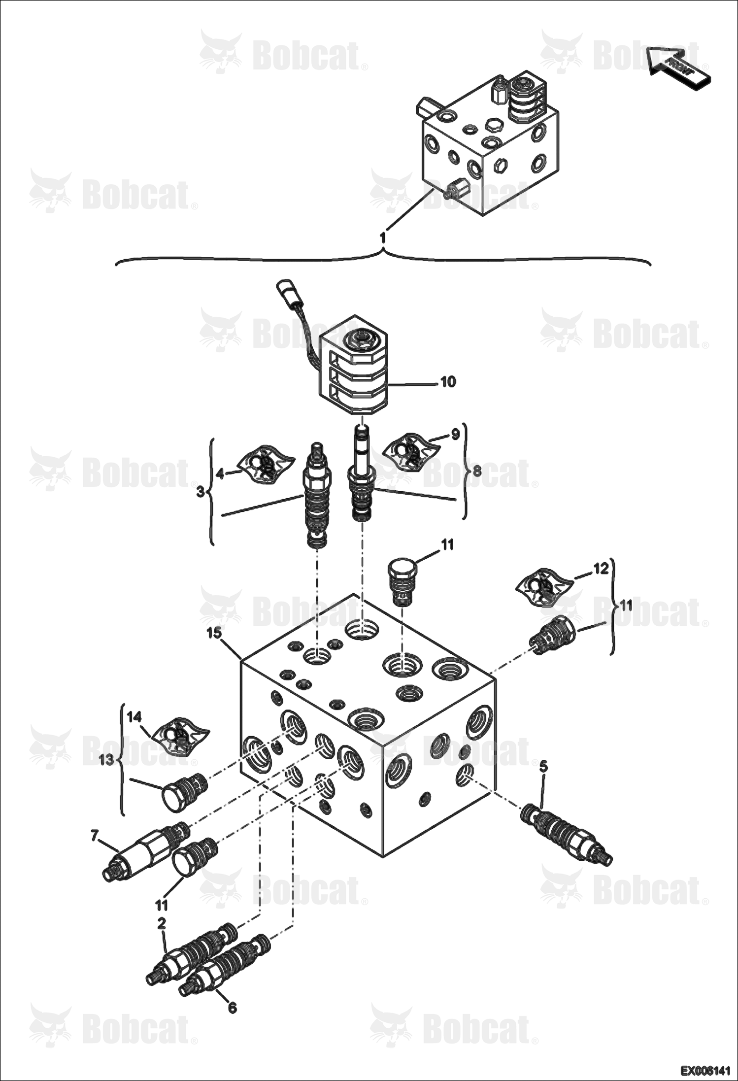 Brake Supply Valve (E55W-4280)