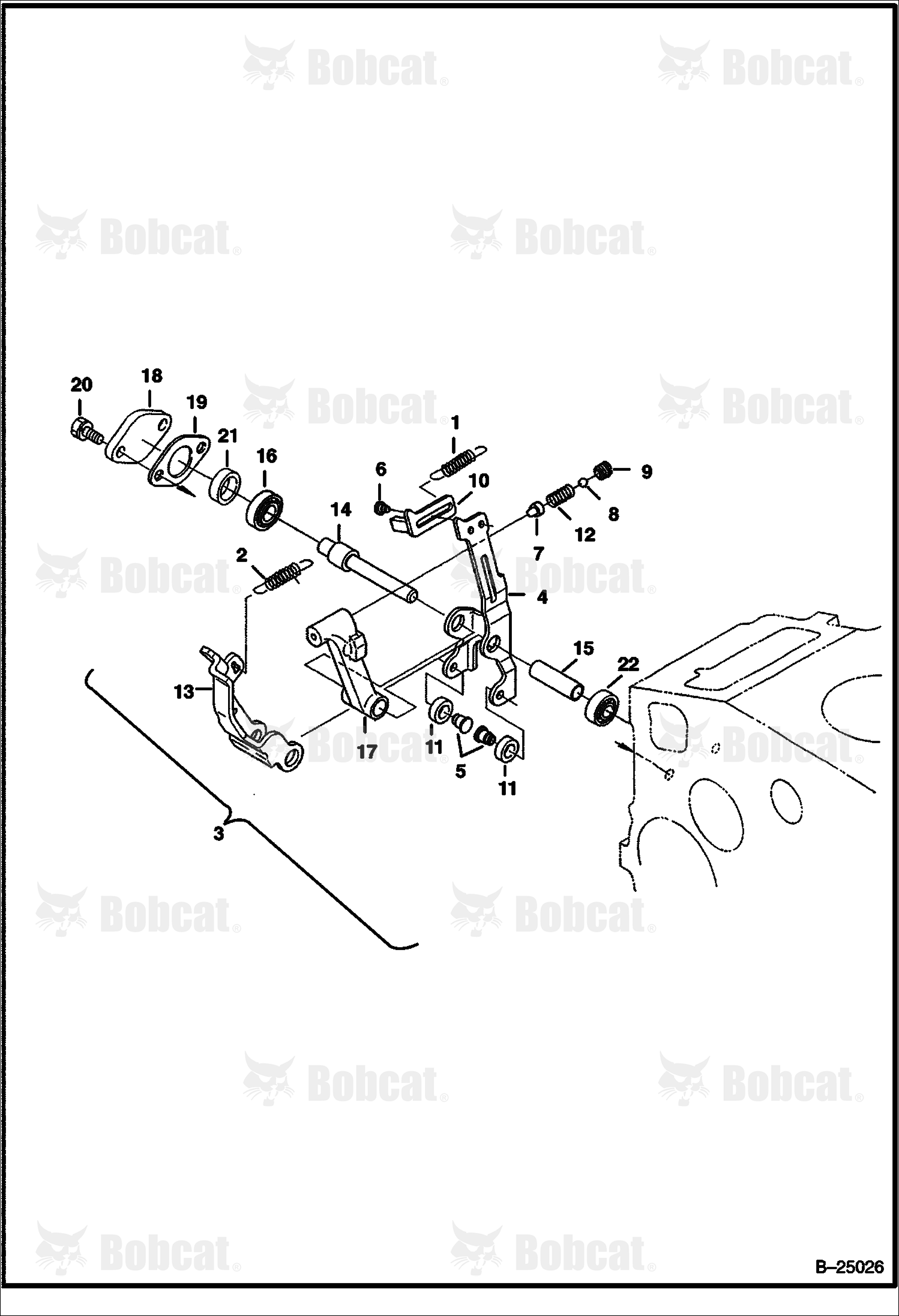 Governor (Kubota D1005 Tier II)  538911001 & Above, 539011001 & Above