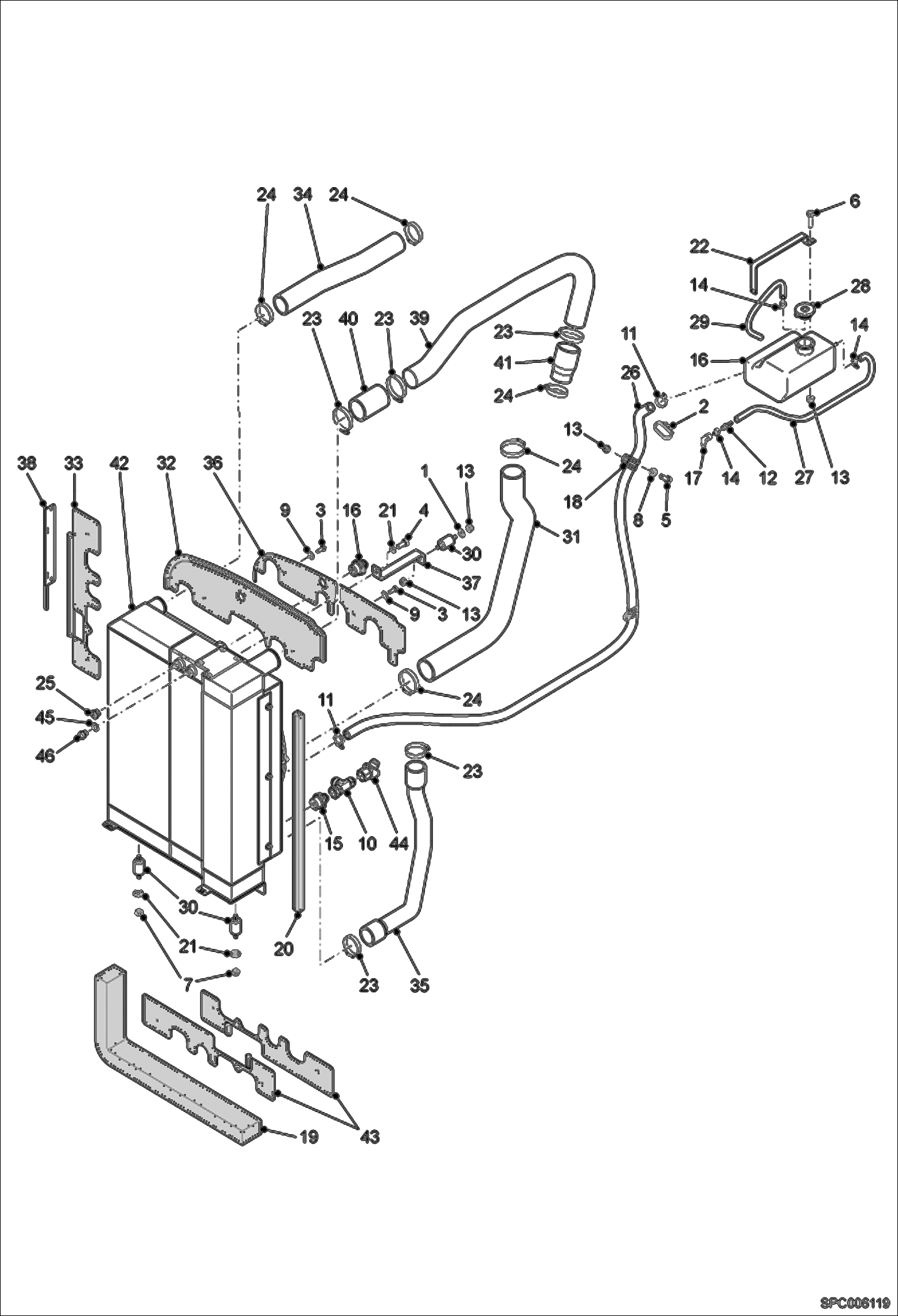 Cooling System Installation  A8HD11001 - A8HD12025, A8GW11001 - A8GW12044, A8GT11001 - A8GT12063