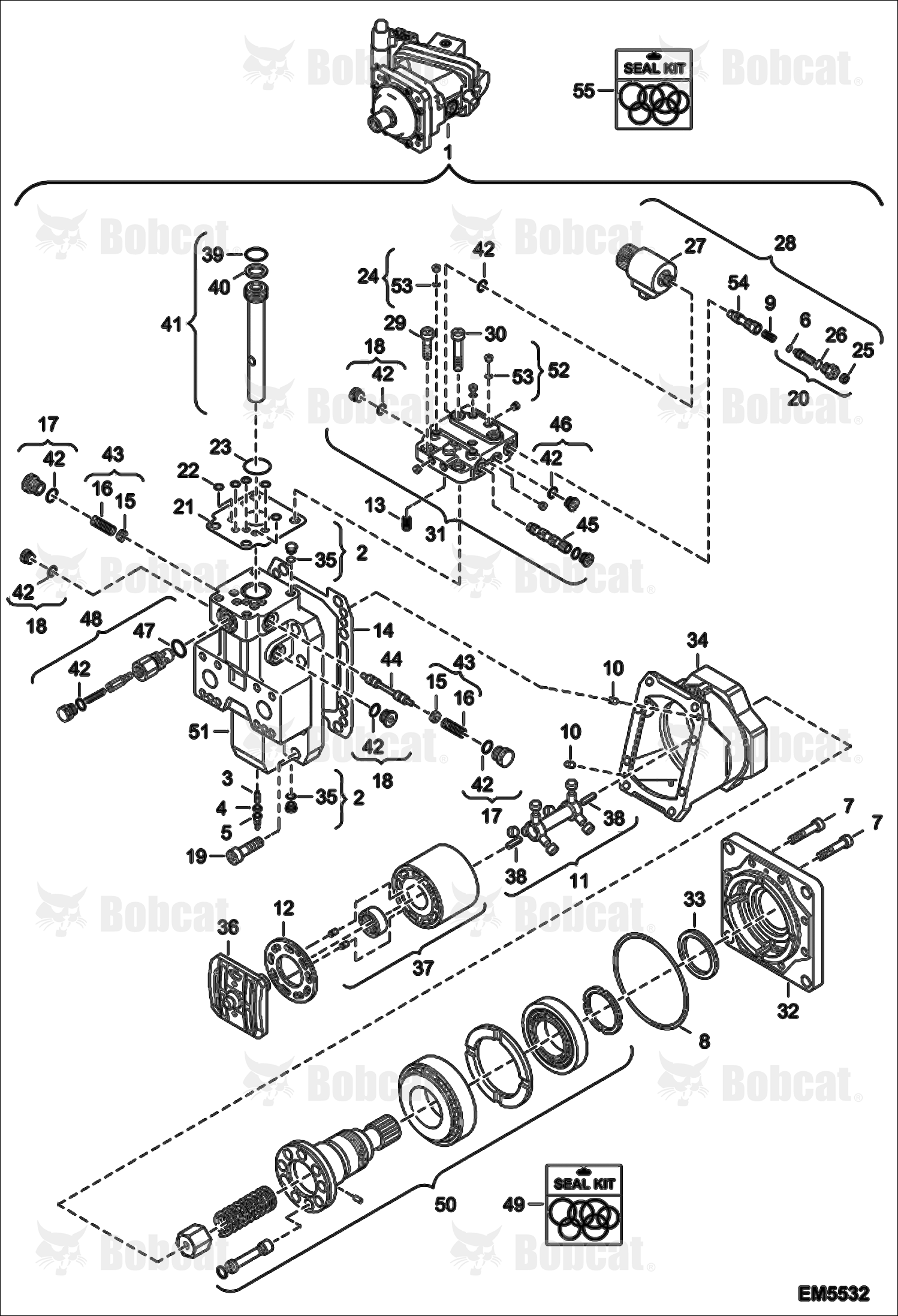 Hydrostatic Motor ASSY