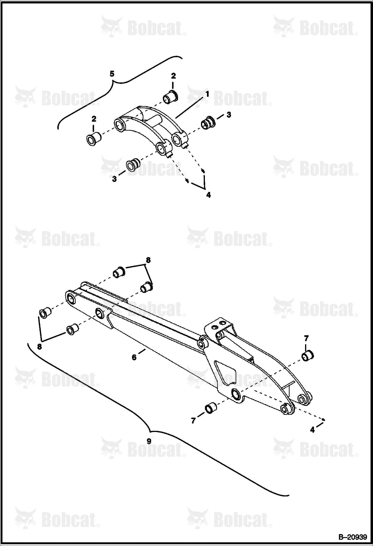 ARM/LINK ASSY.
