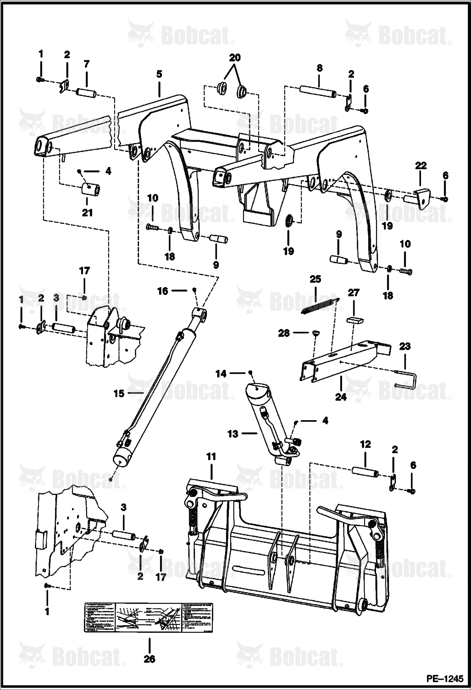 Lift Arms & BOB-TACH