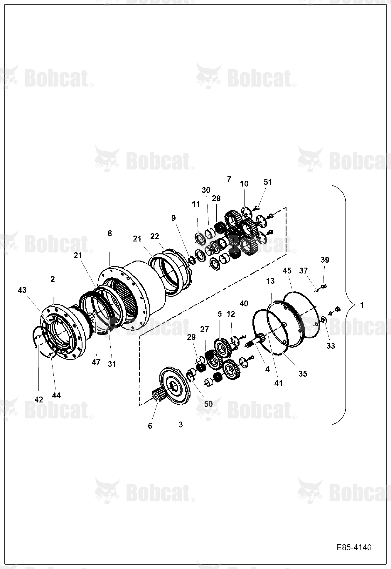 Drive Motor (Reduction Gear)