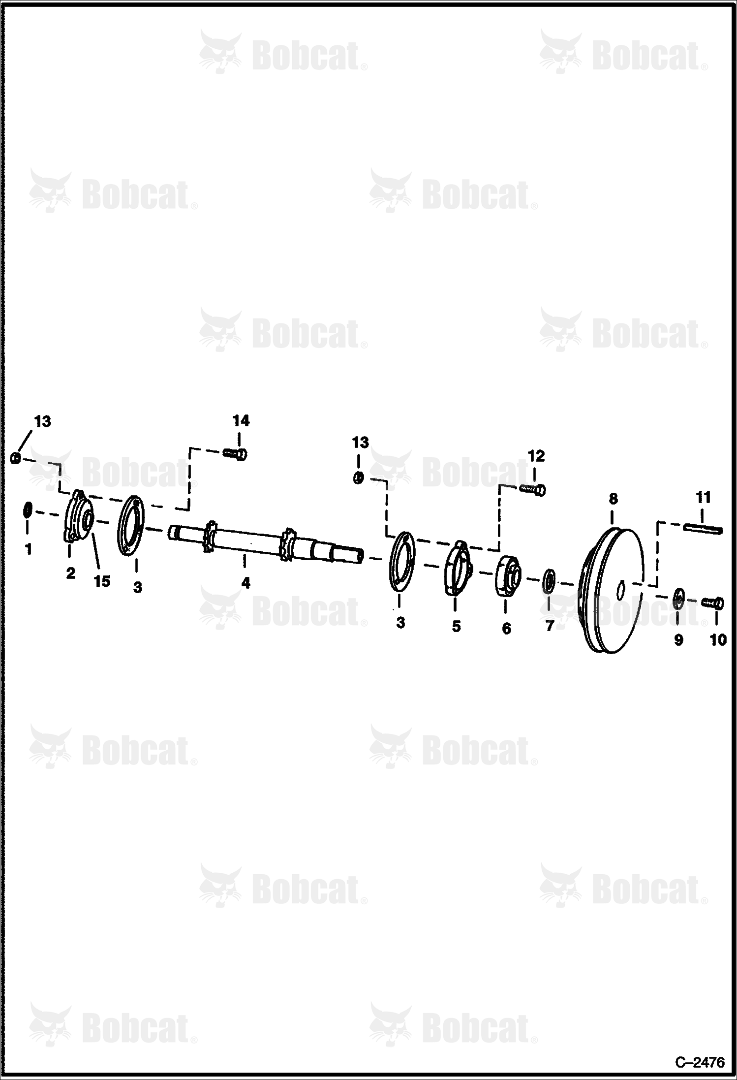 Upper Jackshaft  499614297 & Above