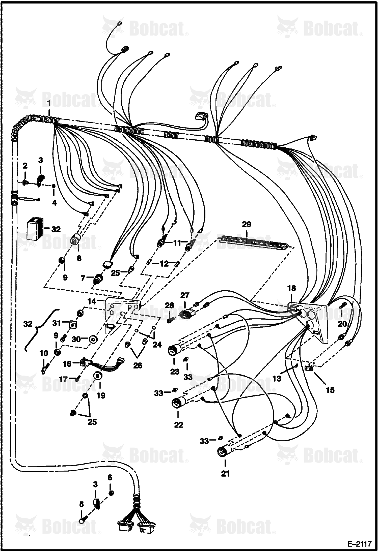 CAB Electrical Circuitry (W/O B.O.S.S. Option)